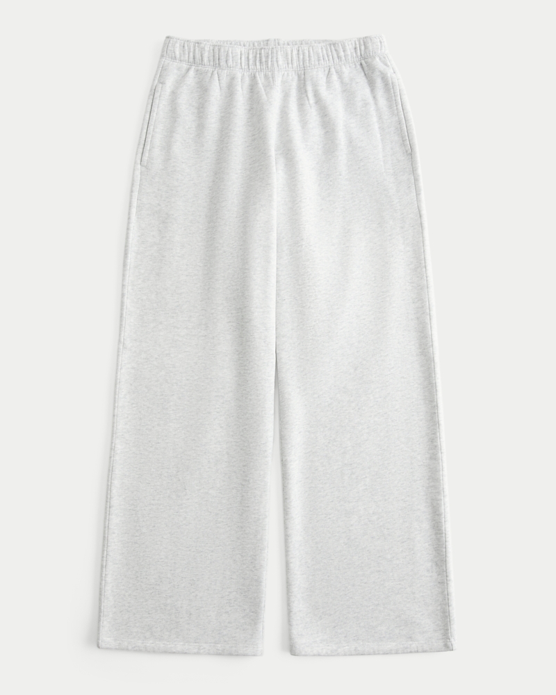 Women's Wide-Leg Sweatpants | Women's Bottoms | HollisterCo.com