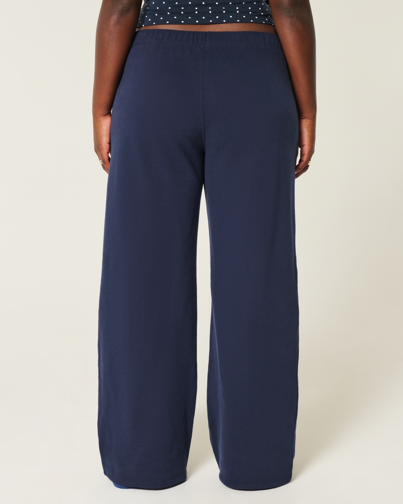 Wide-Leg Sweatpants