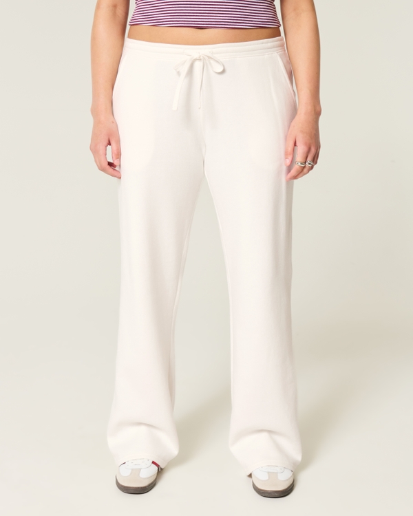 Straight Sweatpants, Cloud White view 2