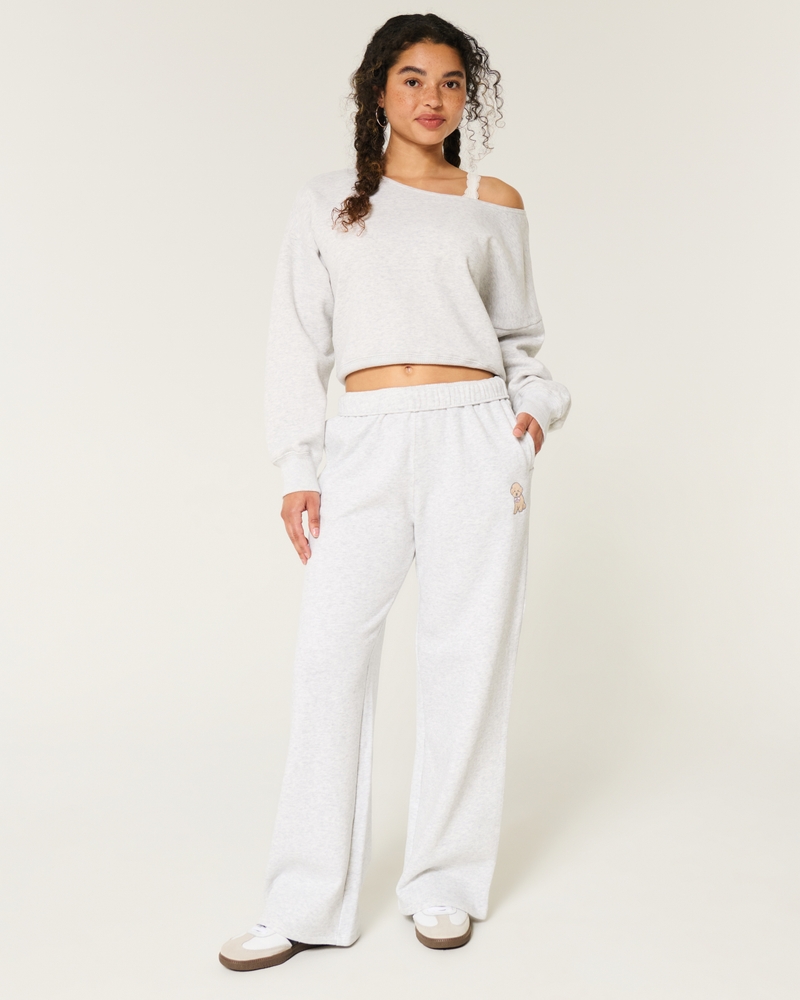 Gilly Hicks Baggy Cozy Waffle Pants