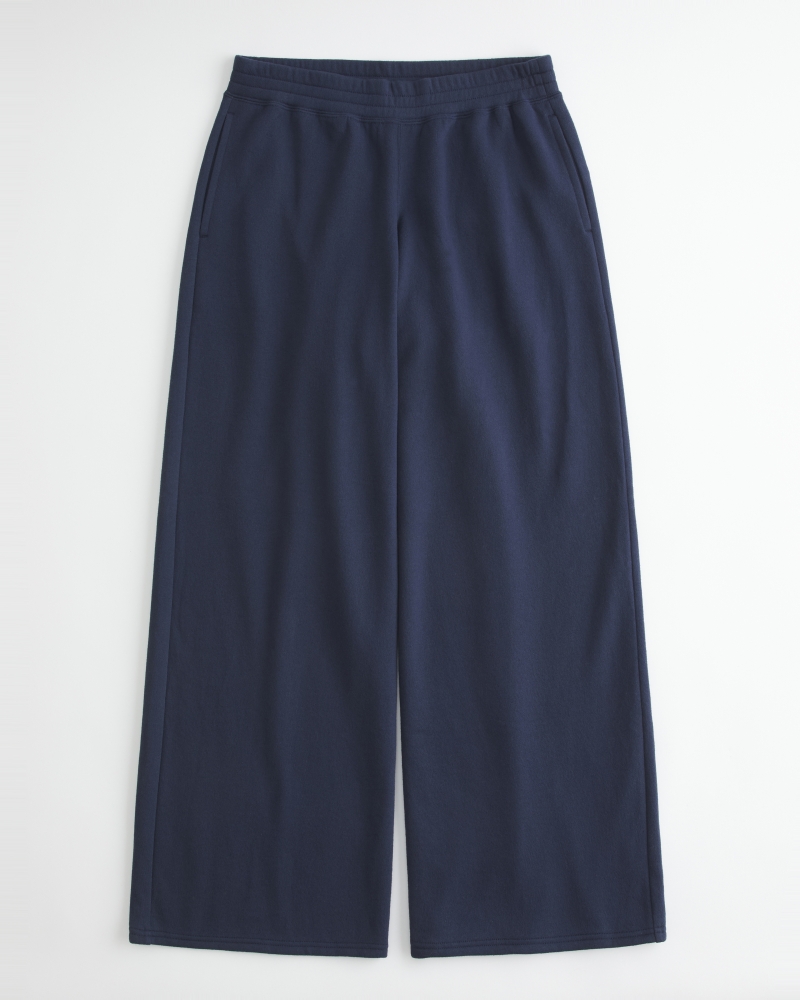 Bow Graphic Baggy Sweatpants