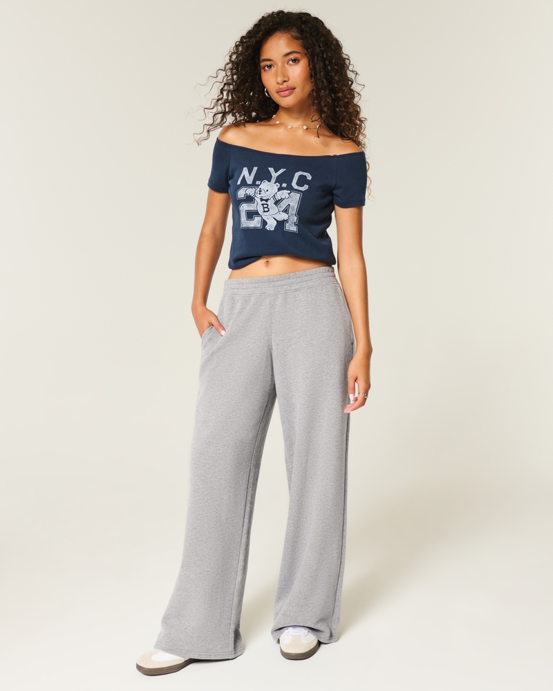 Women's Baggy Sweatpants | Women's Bottoms | HollisterCo.com