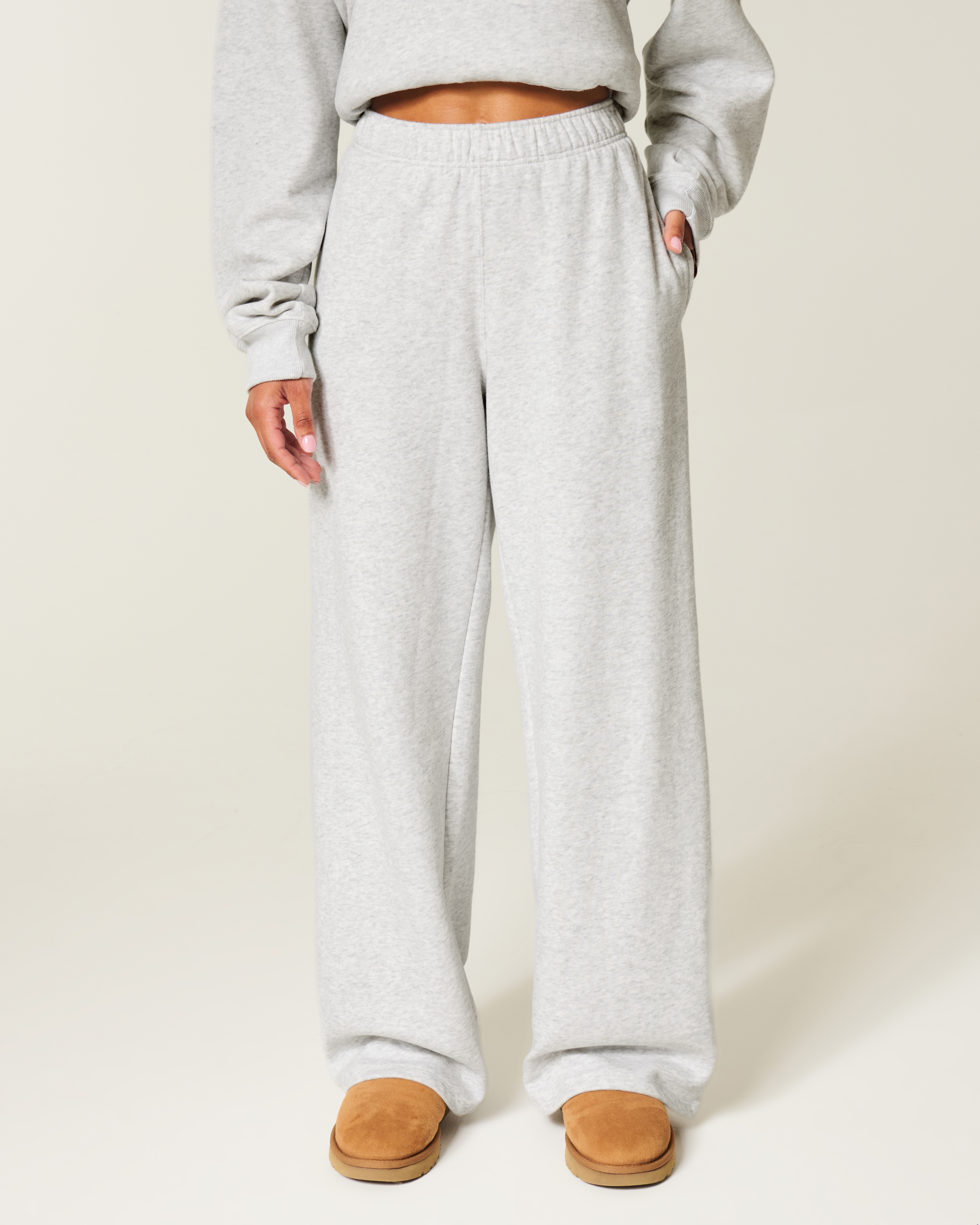 Hollister Wide-leg Sweatpants