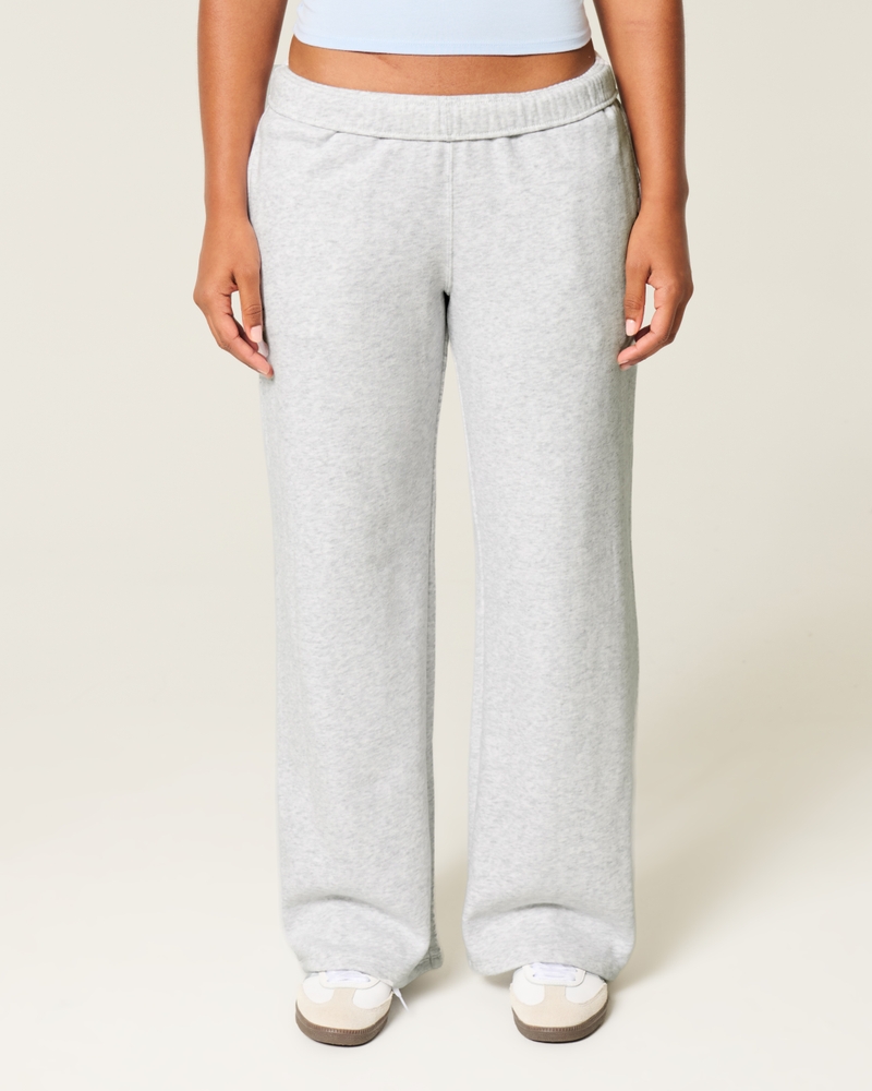 Wide-Leg Sweatpants