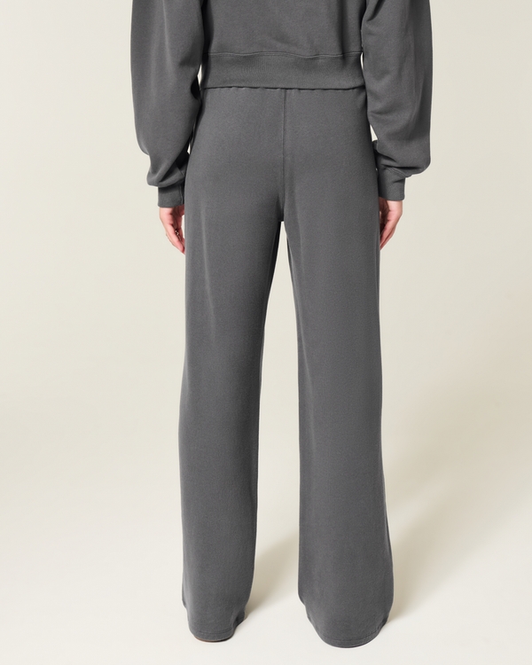 Wide-Leg Sweatpants