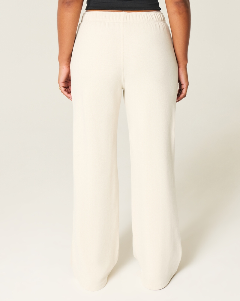 Wide-Leg Sweatpants