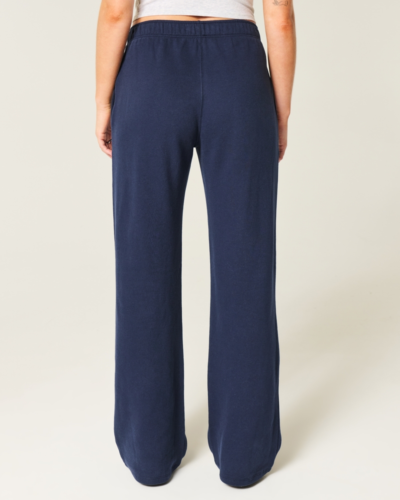 Wide-Leg Sweatpants