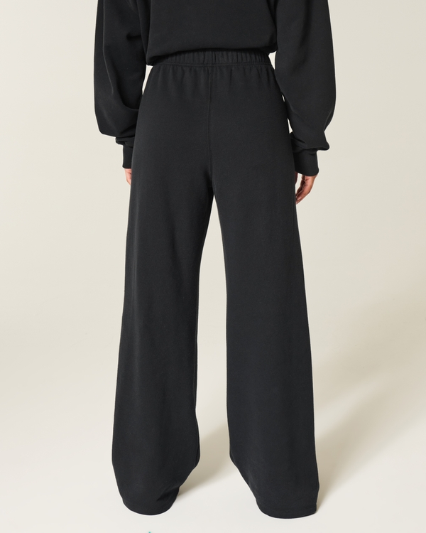Wide-Leg Sweatpants