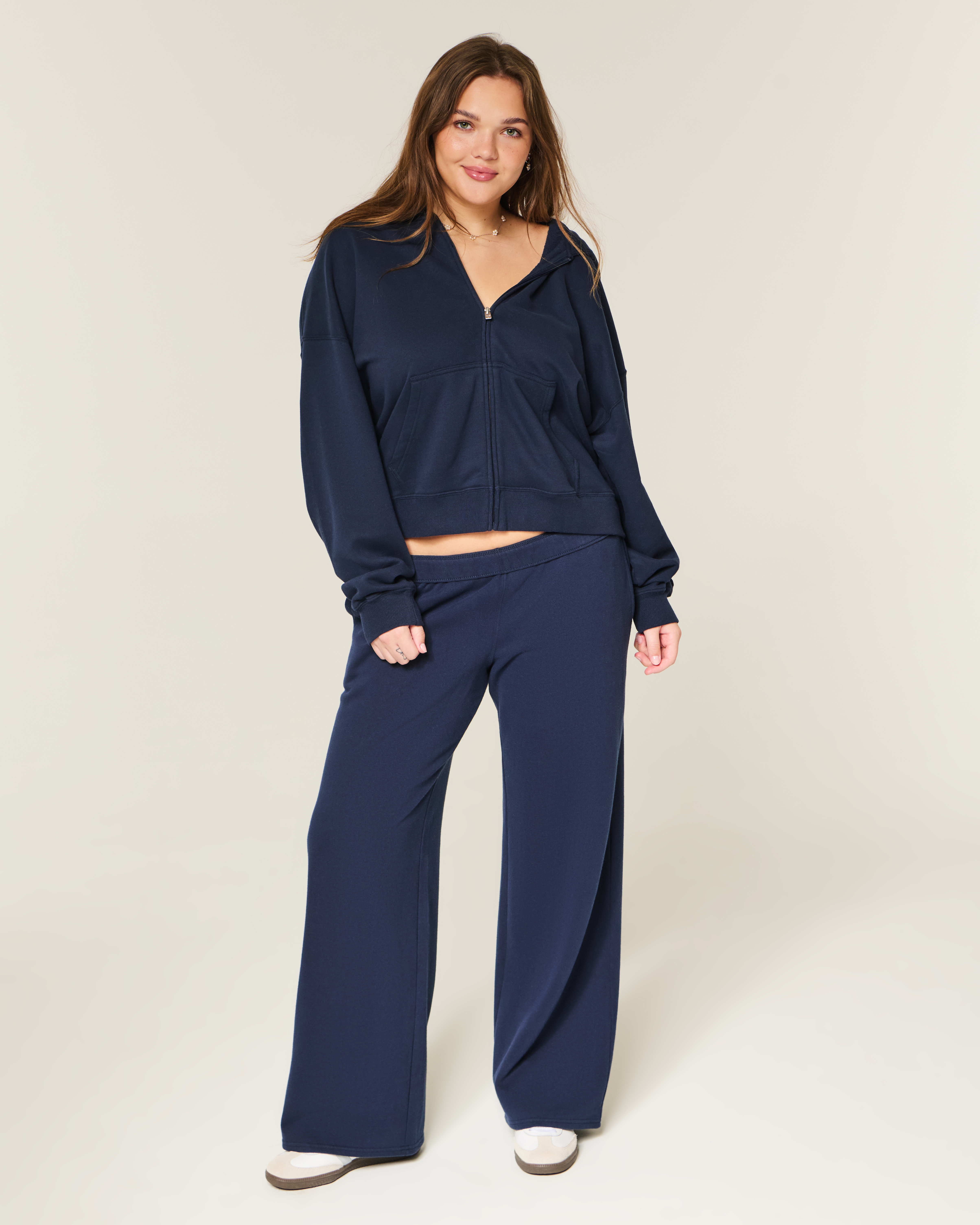 LA Graphic Wide-Leg Sweatpants