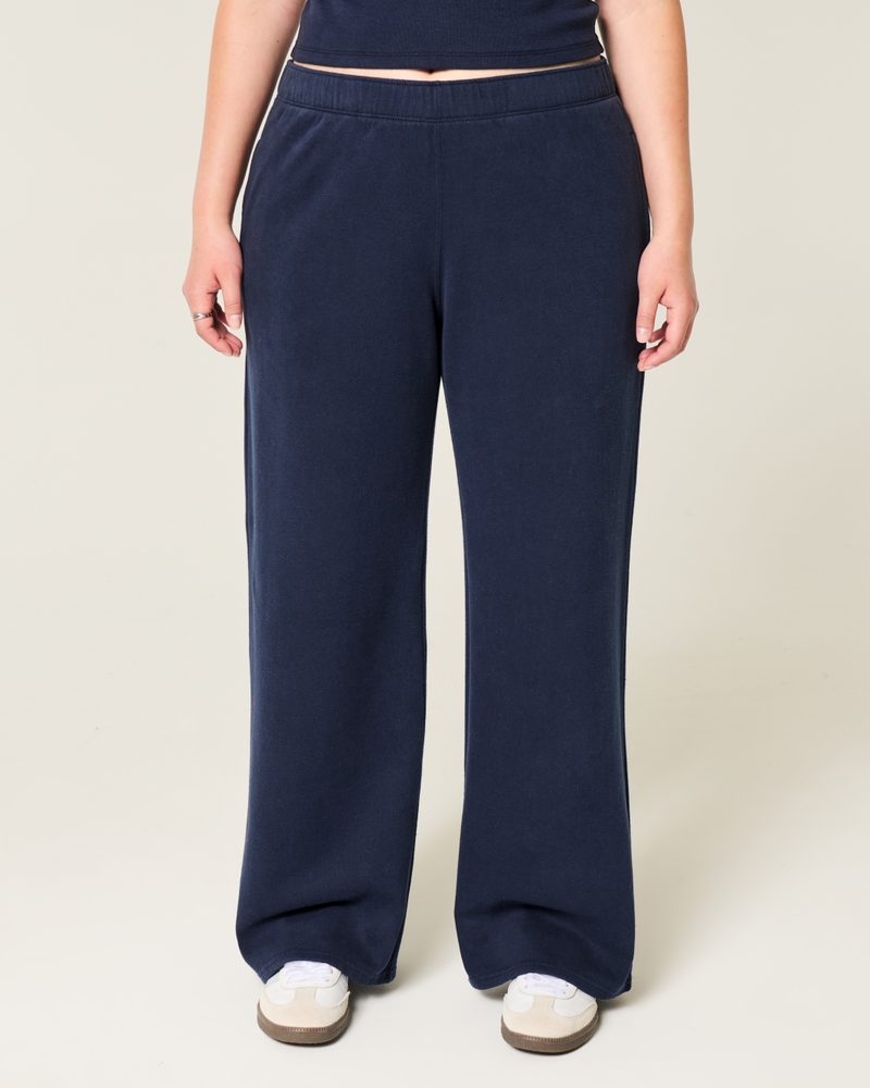 LA Graphic Wide-Leg Sweatpants