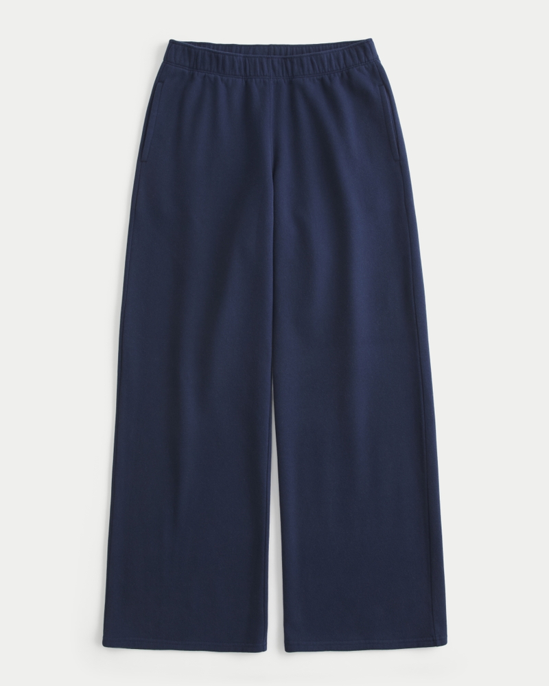 LA Graphic Wide-Leg Sweatpants