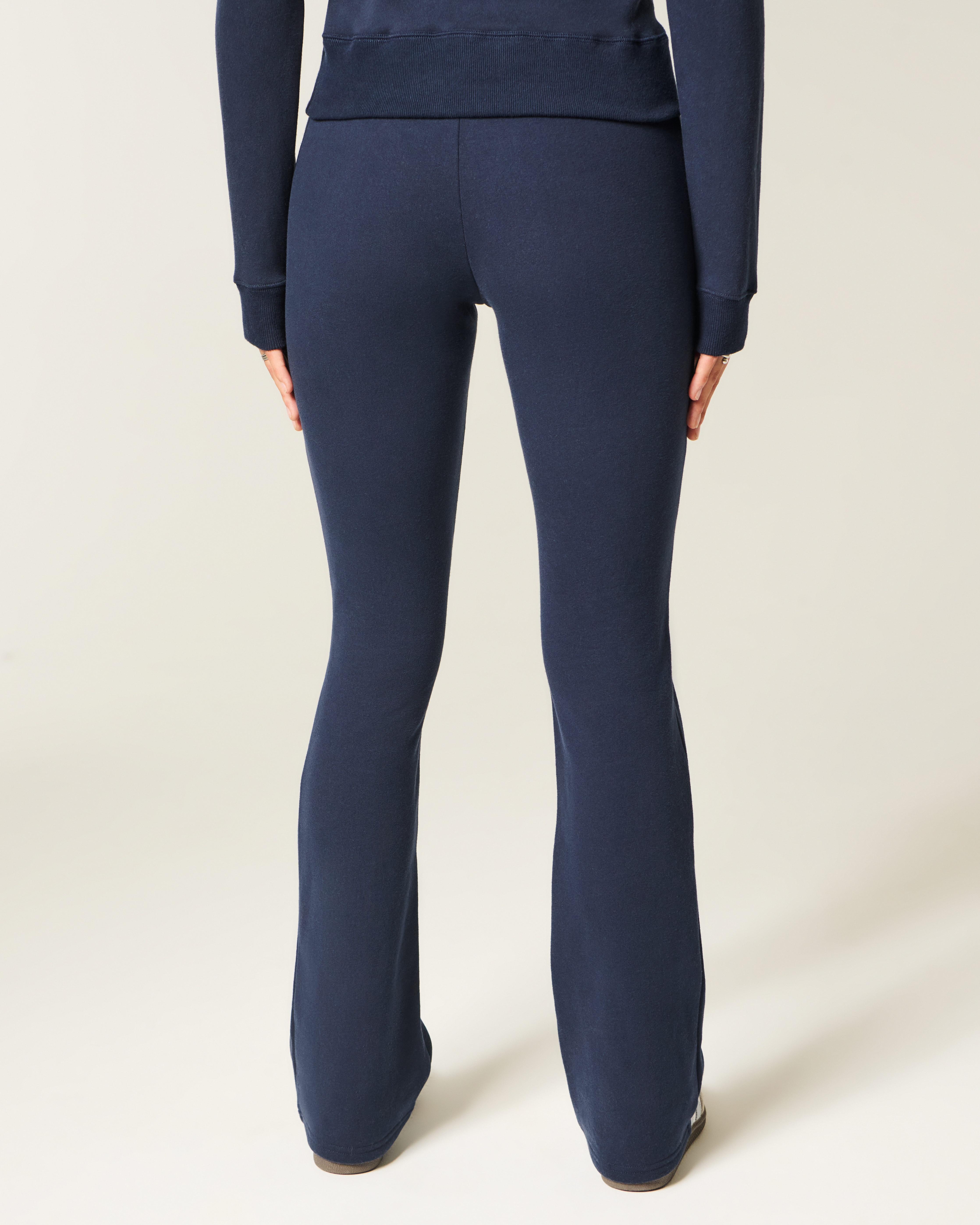 Number Graphic Bootcut Sweatpants