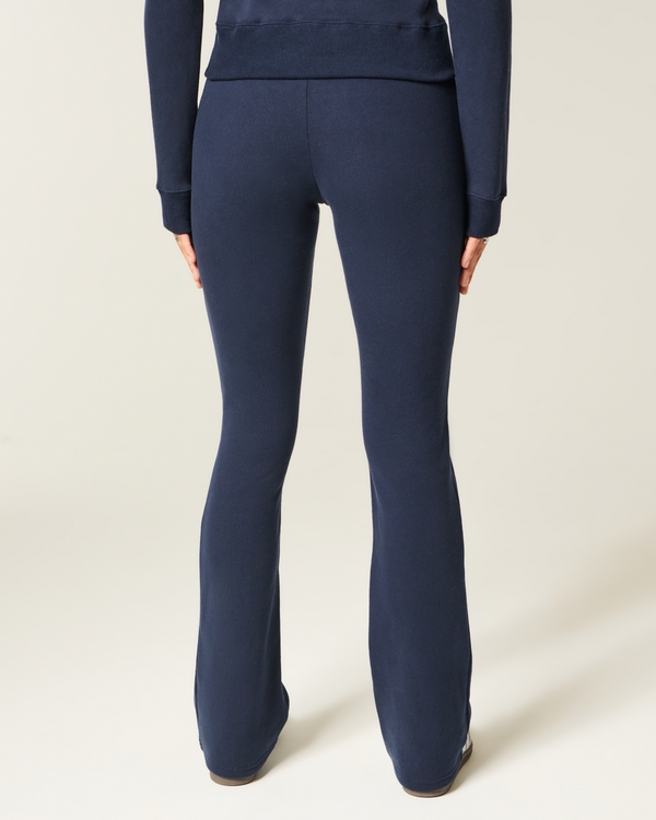 Number Graphic Boot Sweatpants