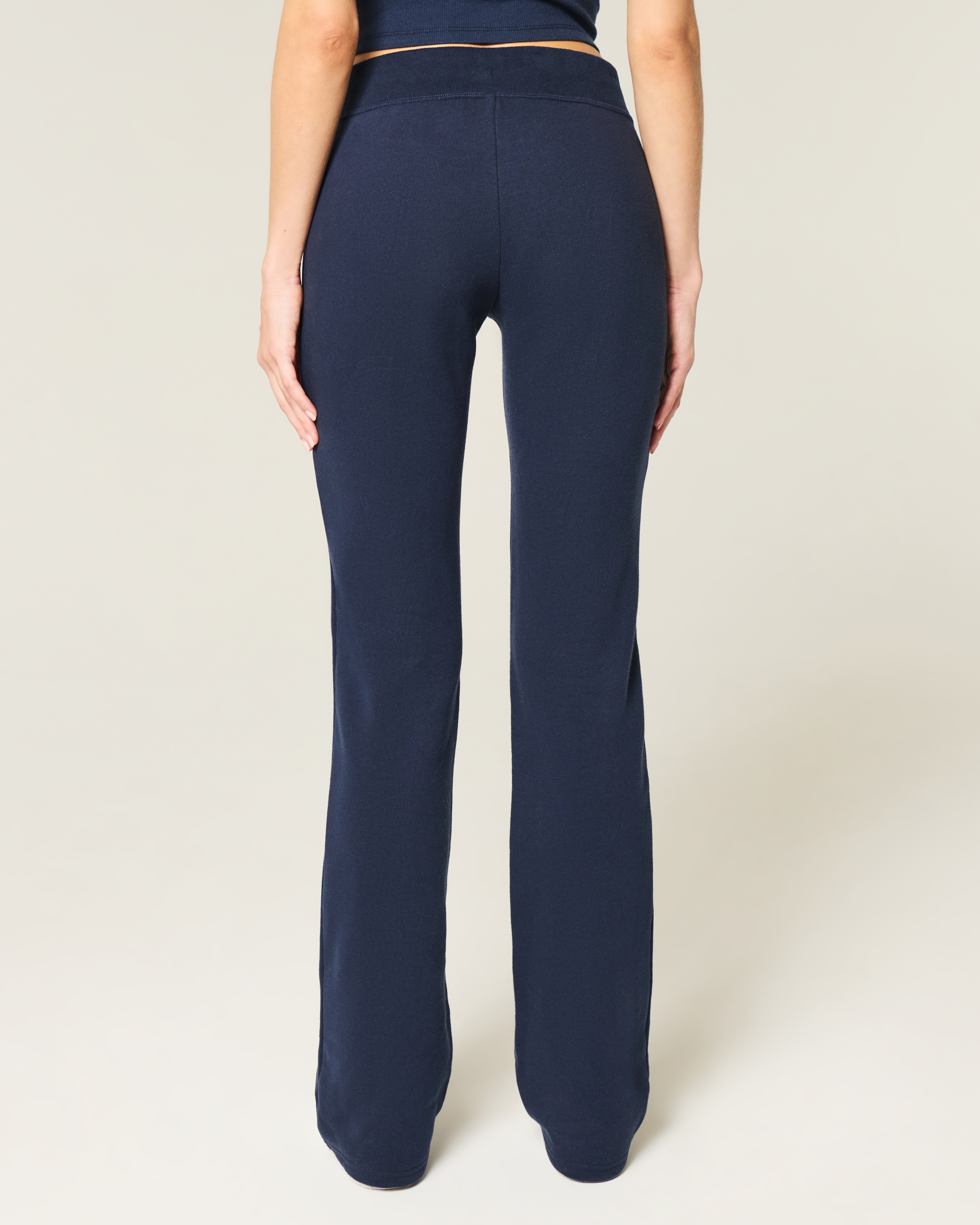 Number Graphic Boot Sweatpants