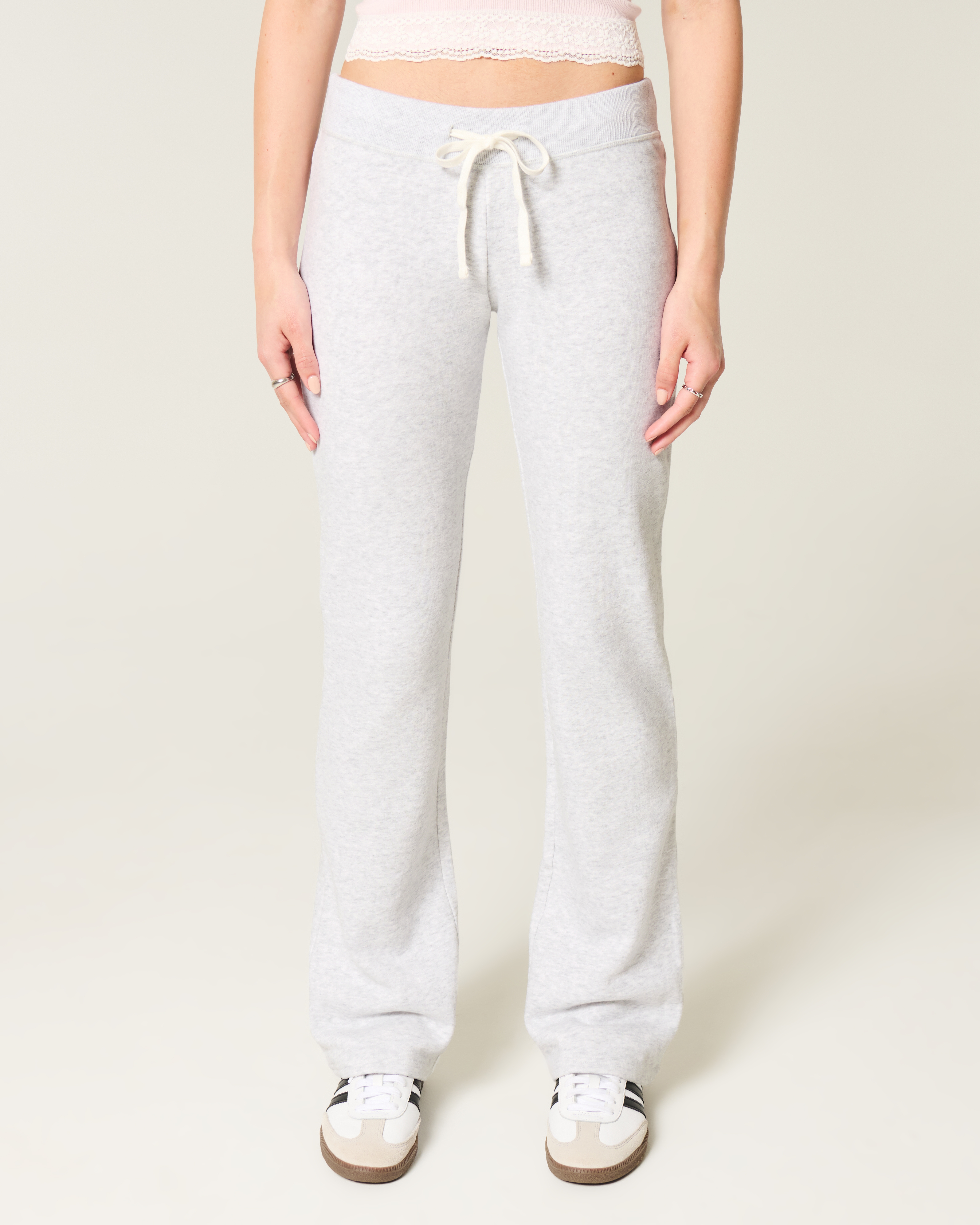 Graphic Bootcut Sweatpants
