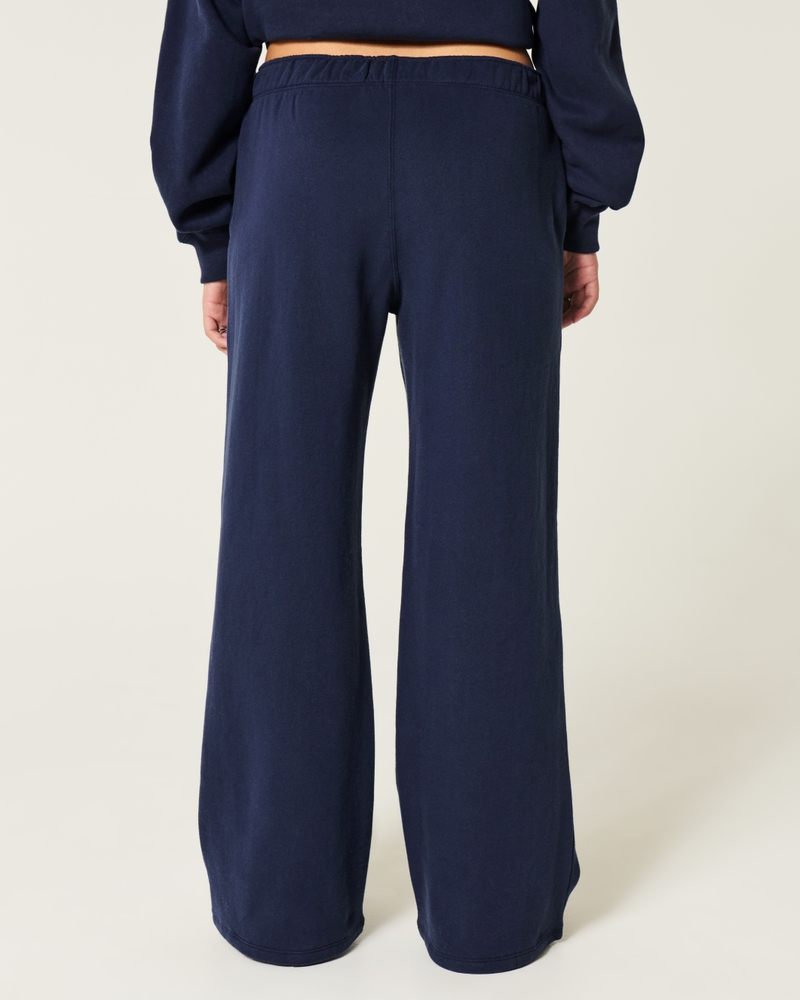 Gameday Graphic Wide-Leg Sweatpants
