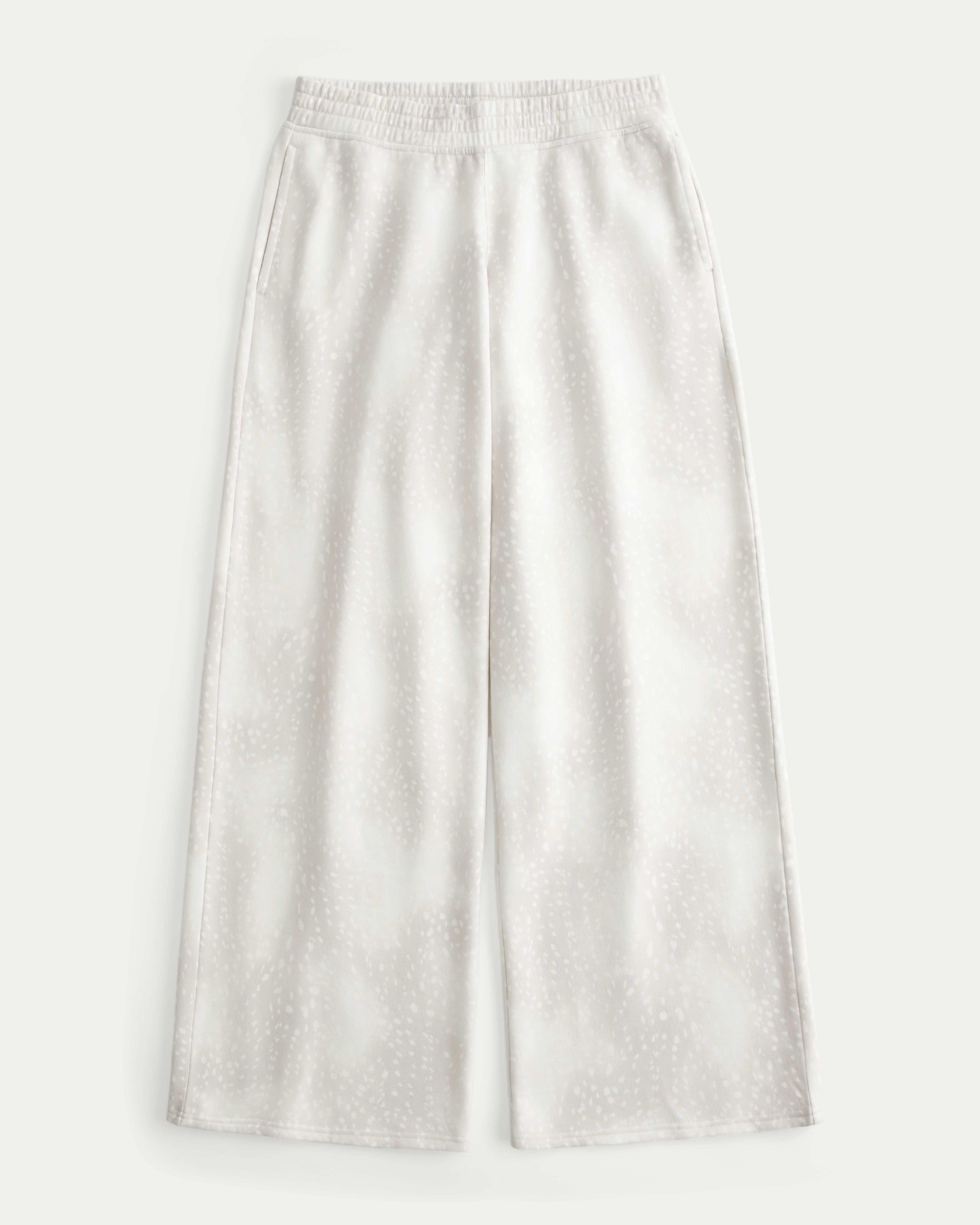 Doe Print Baggy Sweatpants