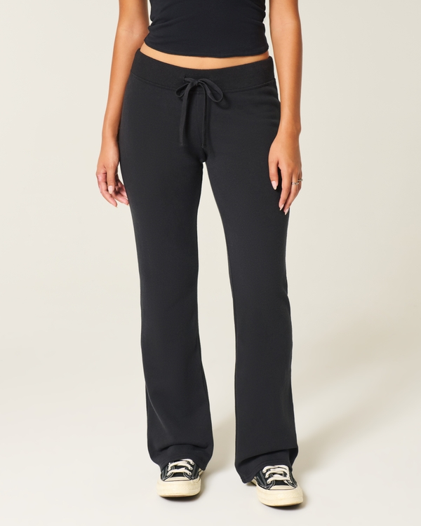 Bootcut Sweatpants, Black view 2