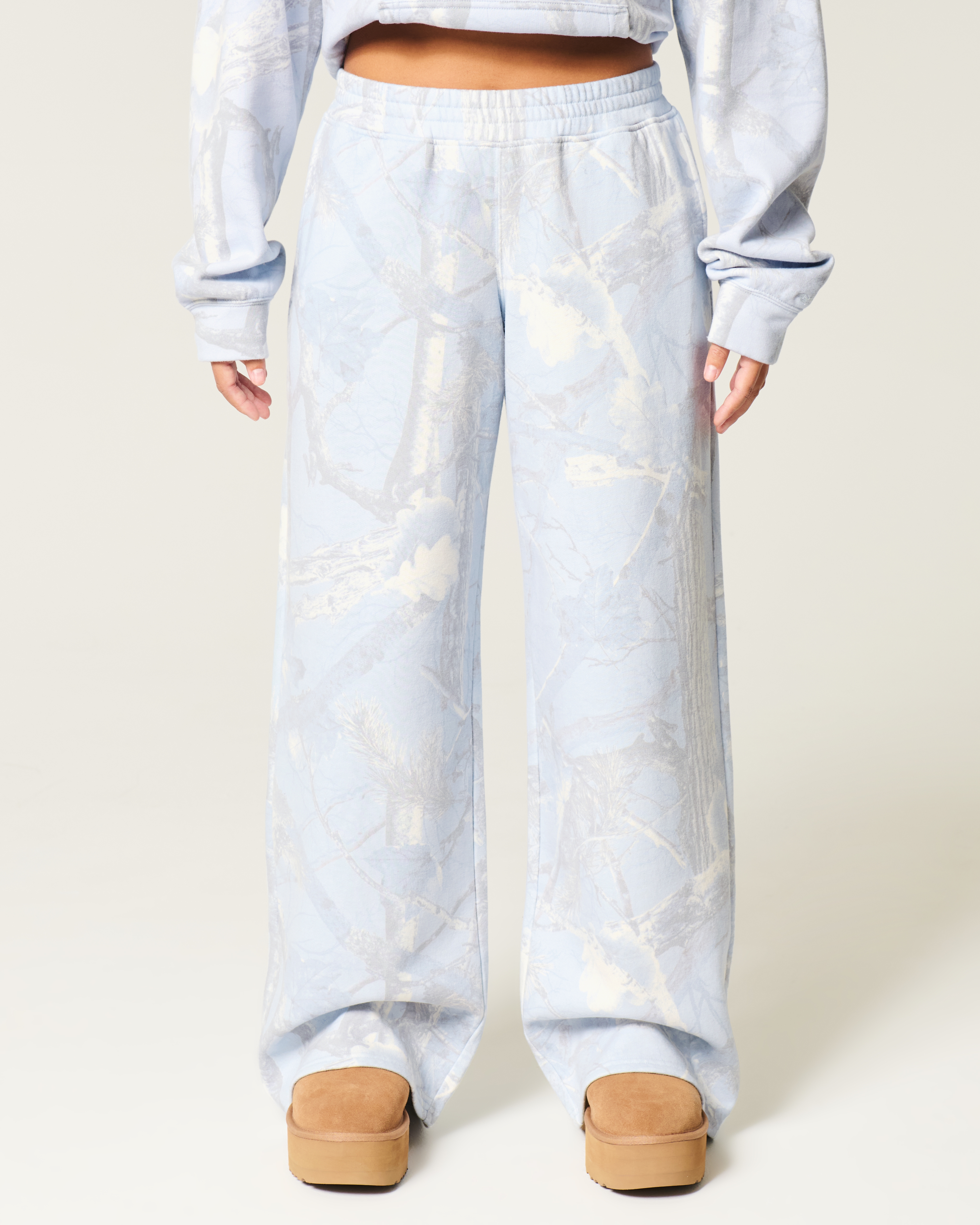 Camo Baggy Sweatpants