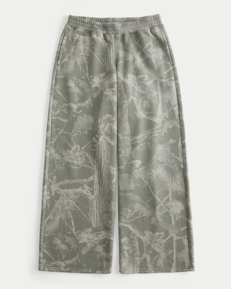 Camo Baggy Sweatpants