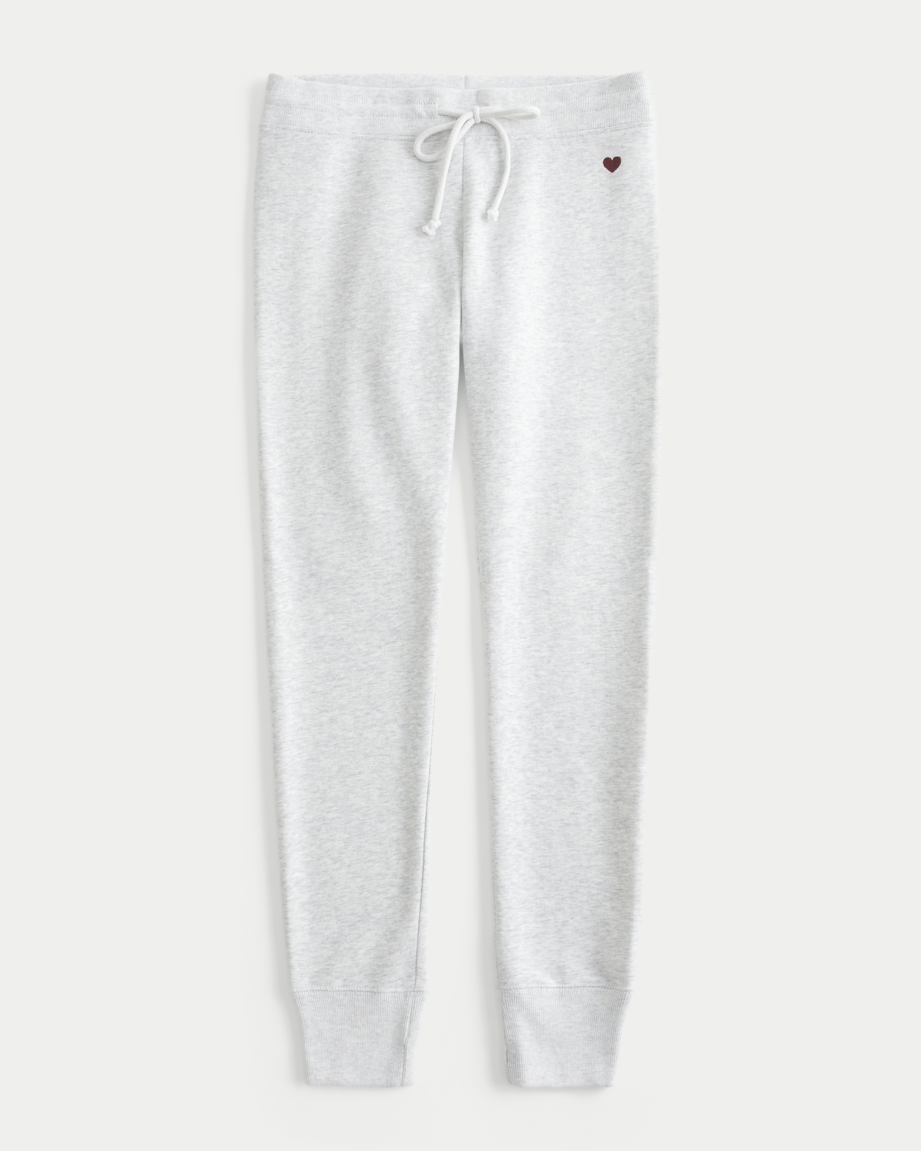 Heart Graphic Fleece Leggings