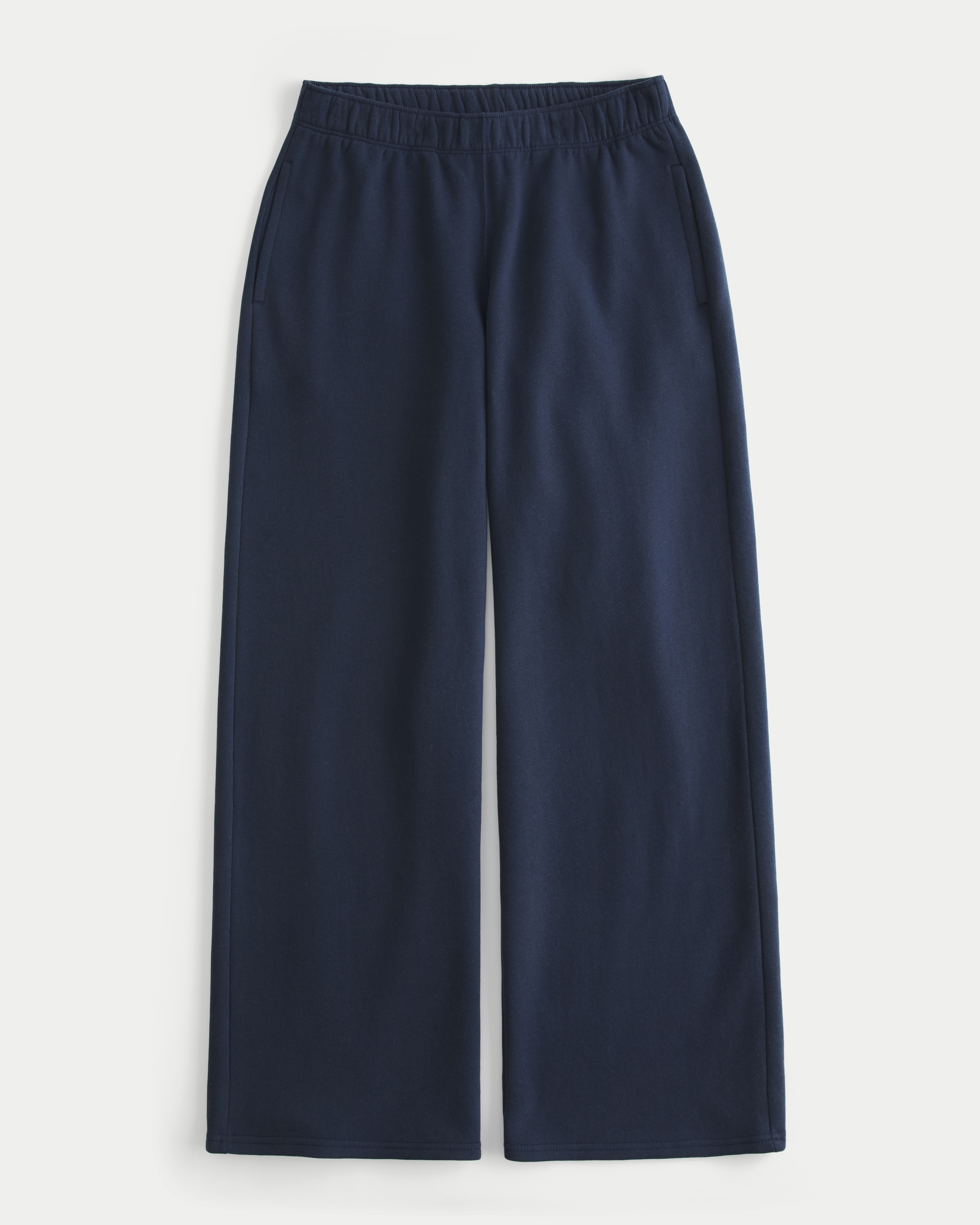 Heart Pocket Wide-Leg Sweatpants