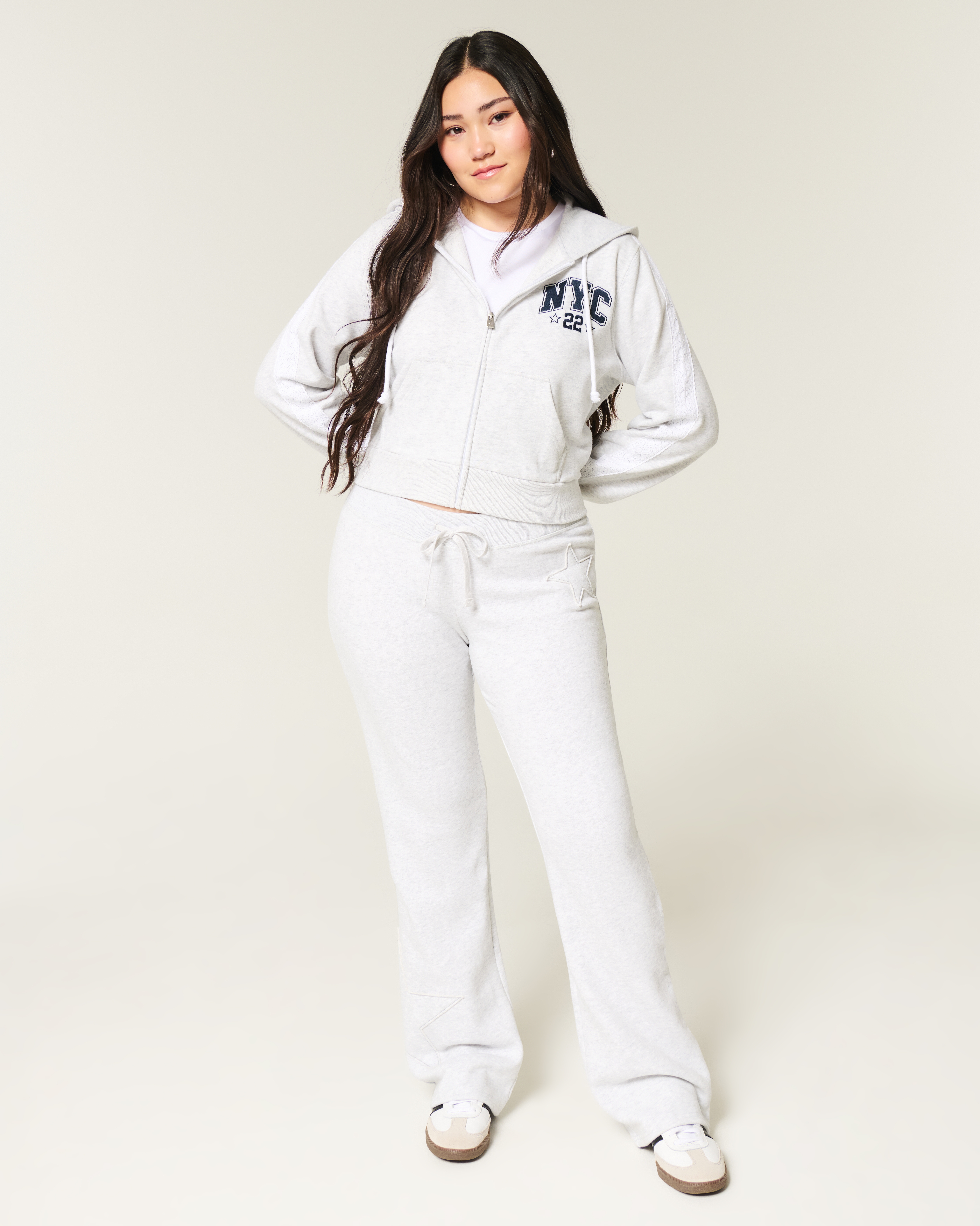 Star Graphic Boot Sweatpants