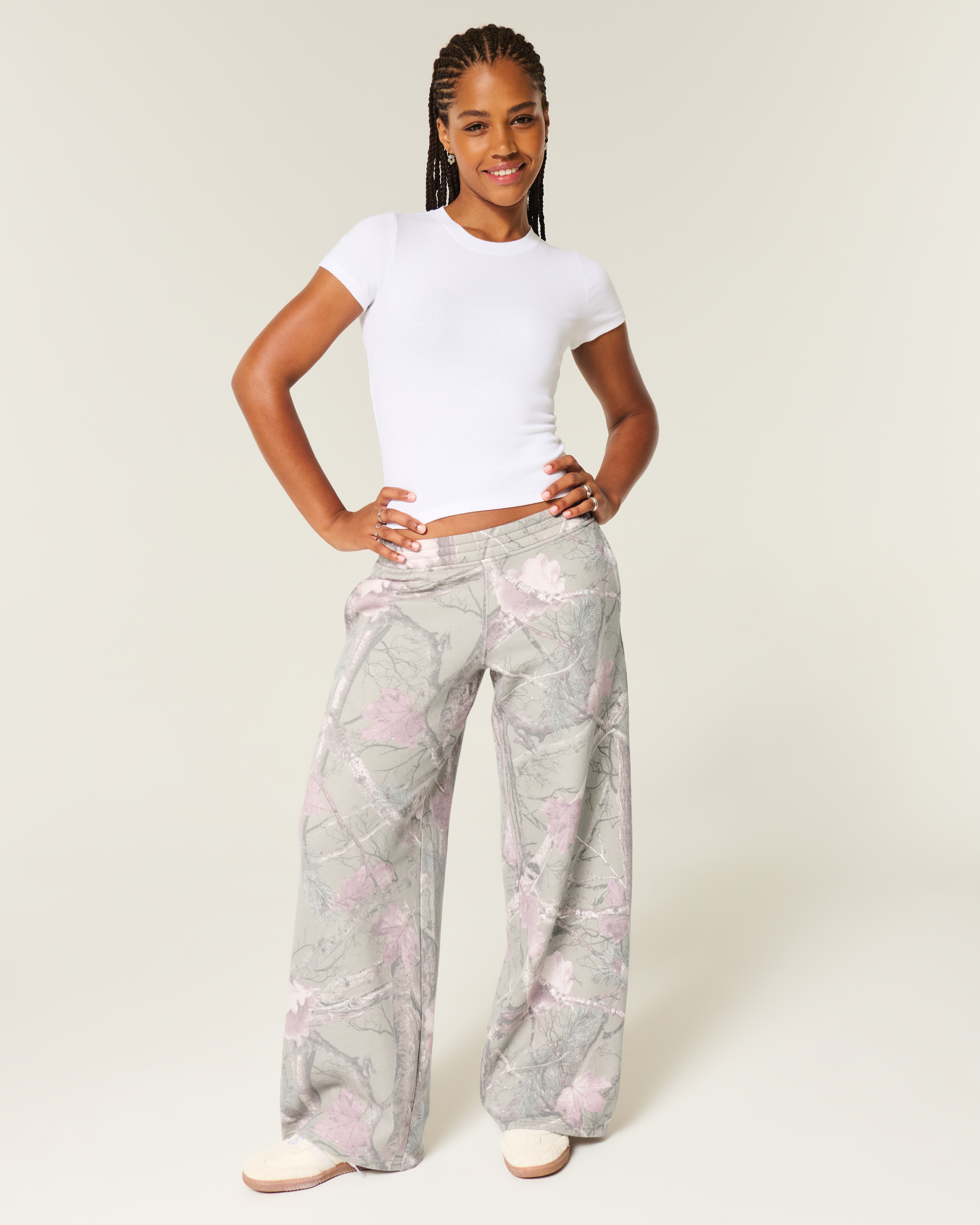 Camo Baggy Sweatpants