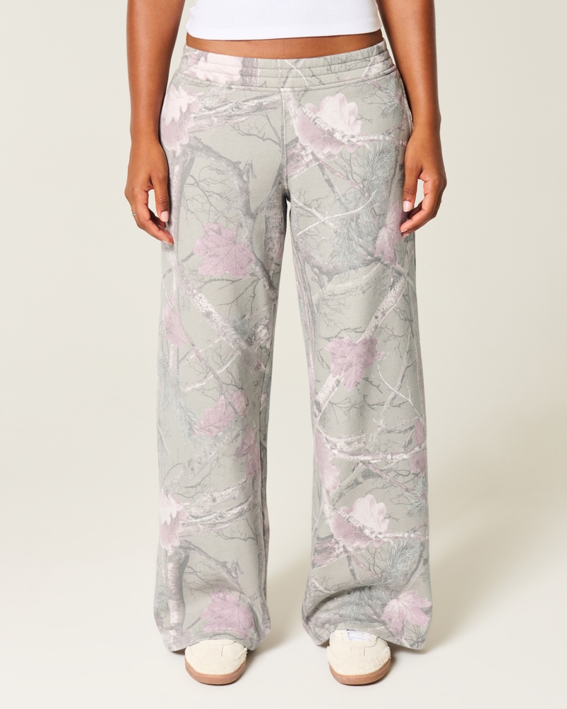 Camo Baggy Sweatpants