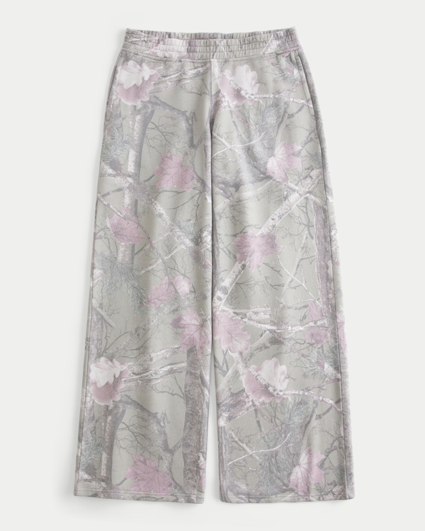 Camo Baggy Sweatpants