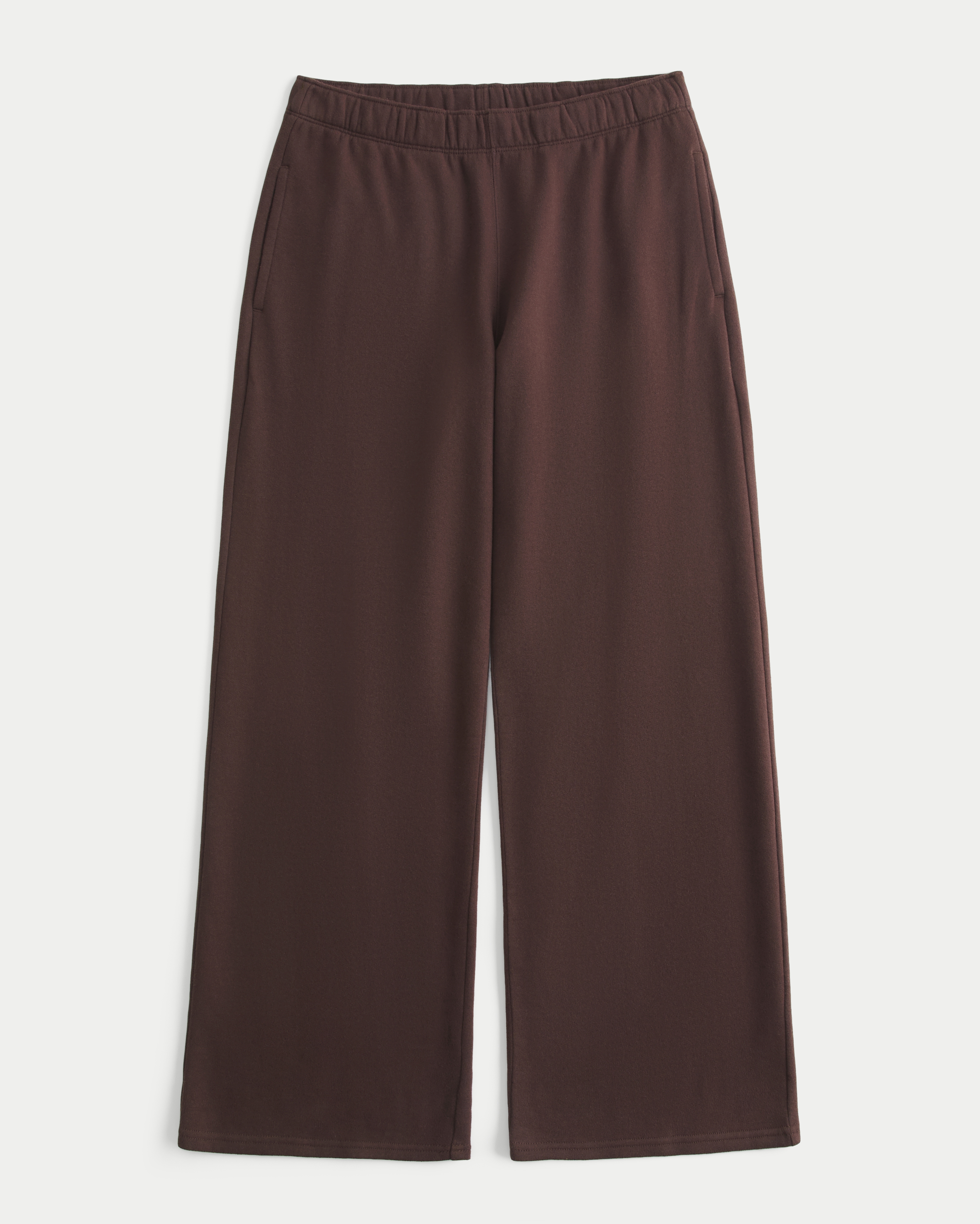 Heart Pocket Wide-Leg Sweatpants