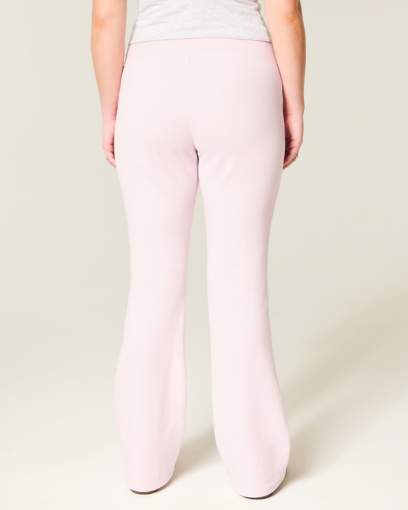 Rose Graphic Boot Sweatpants