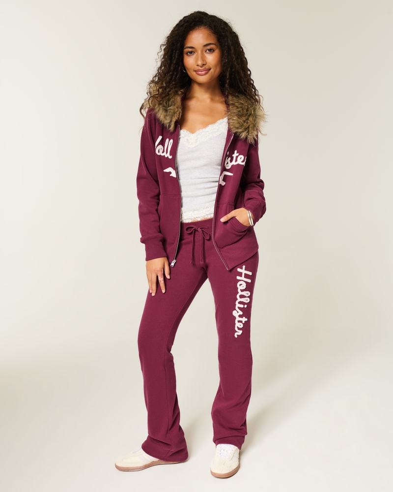 Logo Graphic Boot Sweatpants