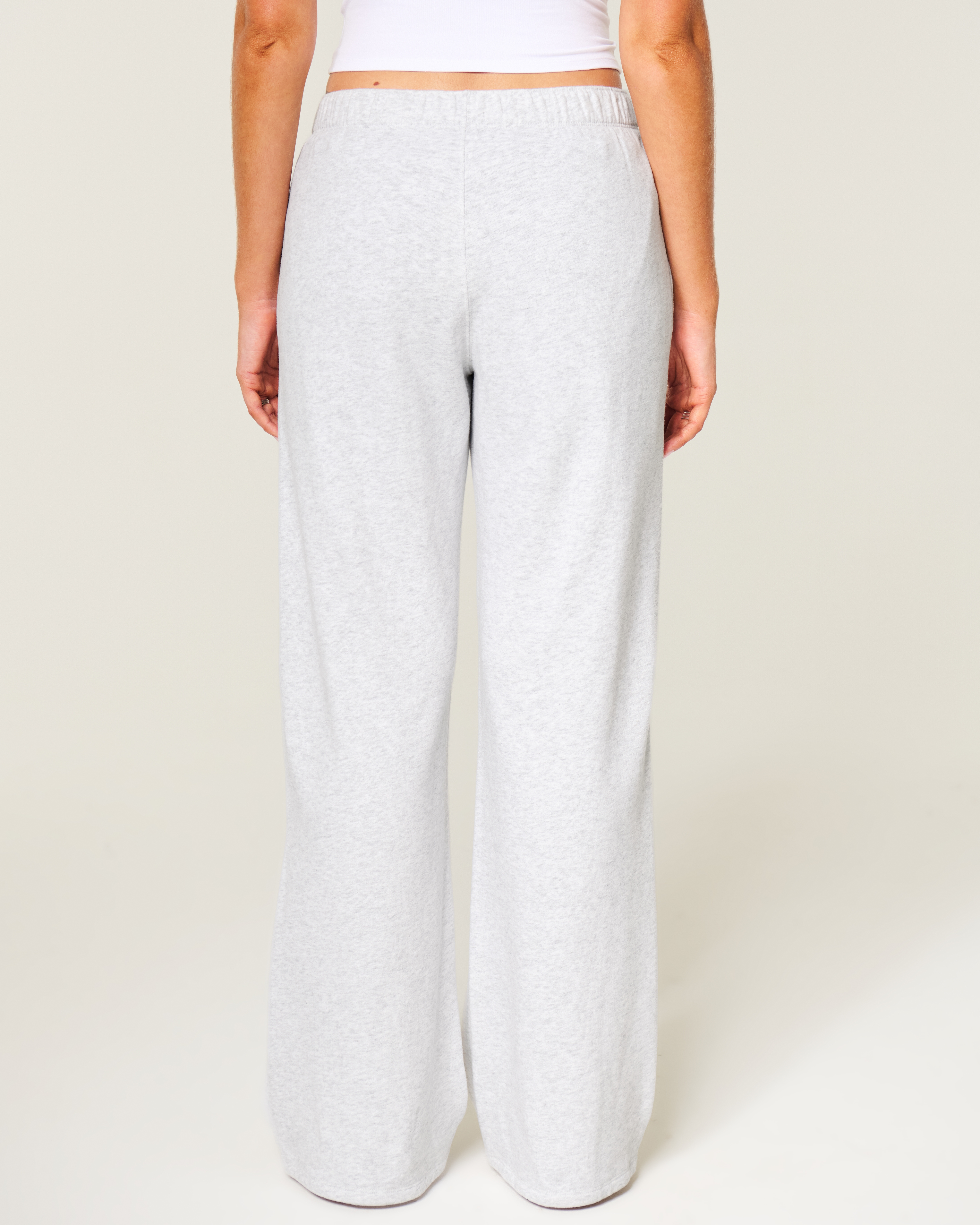 Logo Graphic Wide-Leg Sweatpants