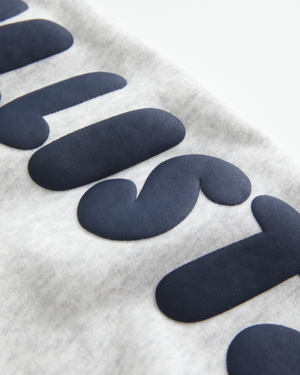 Logo Graphic Wide-Leg Sweatpants