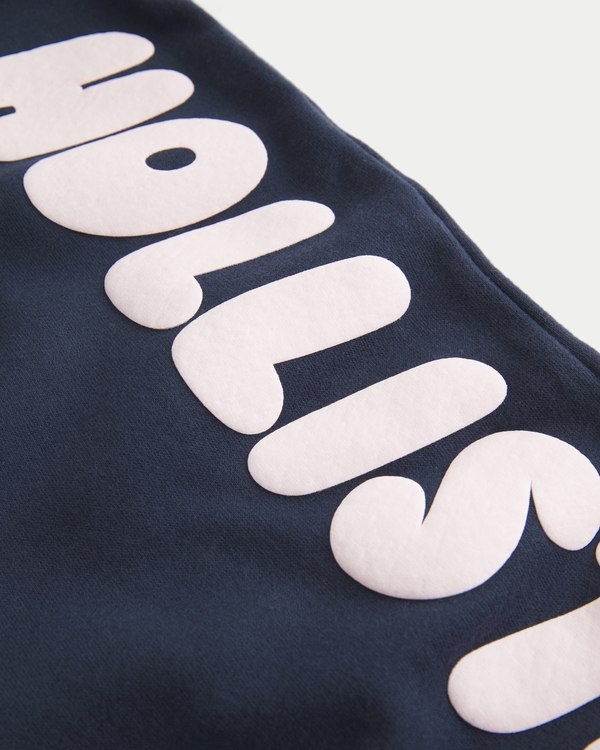 Logo Graphic Wide-Leg Sweatpants