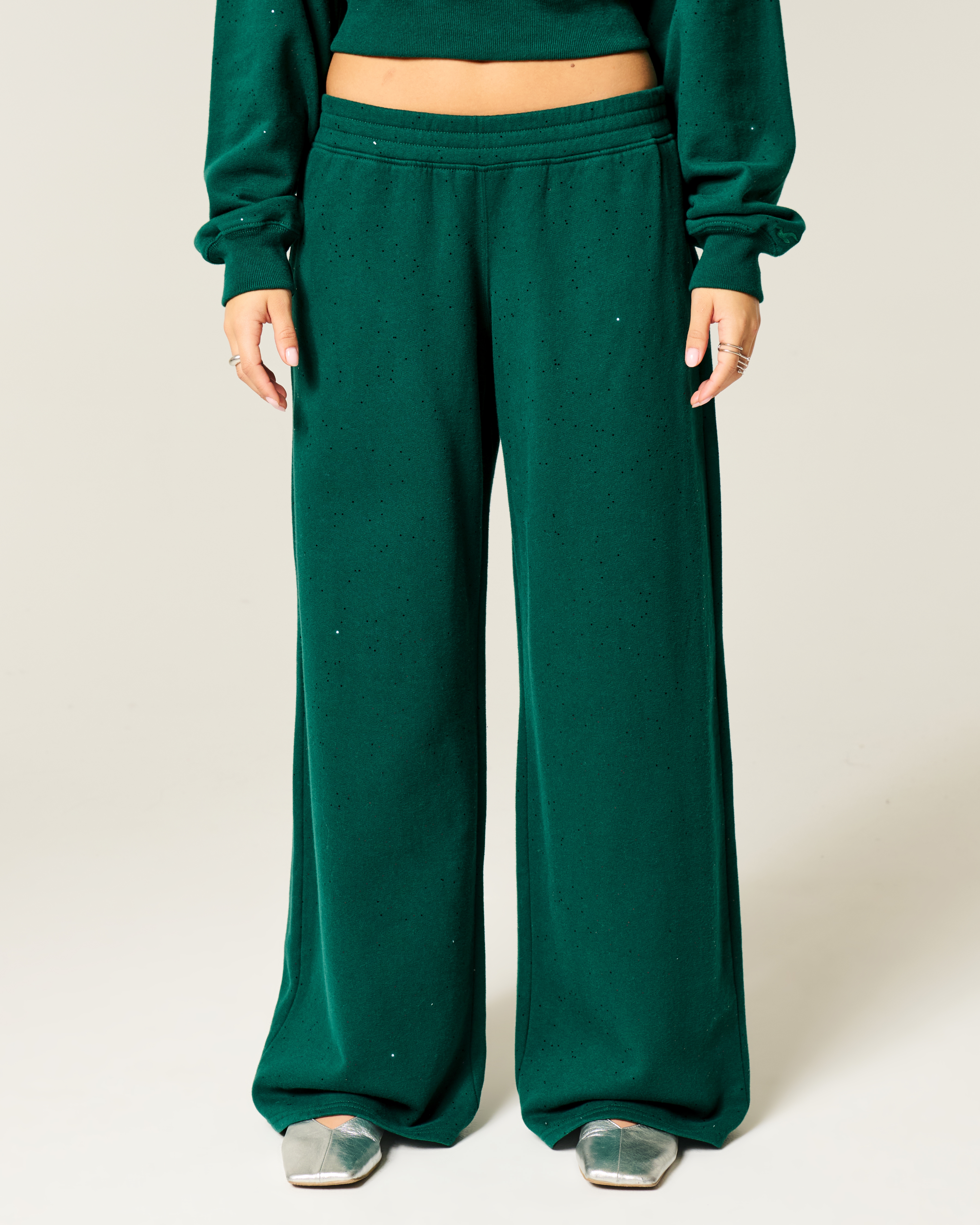 Sparkle Baggy Sweatpants
