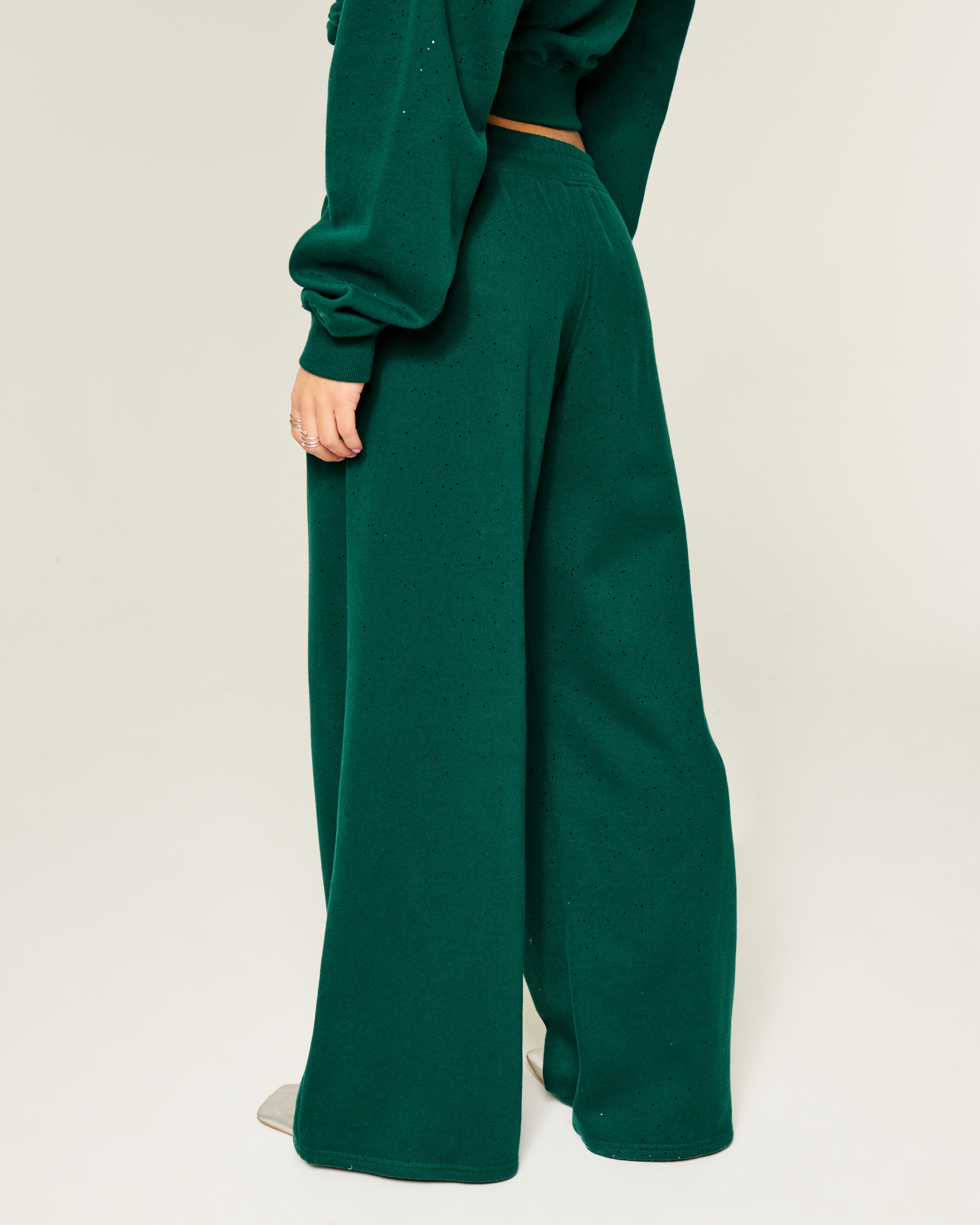 Sparkle Baggy Sweatpants