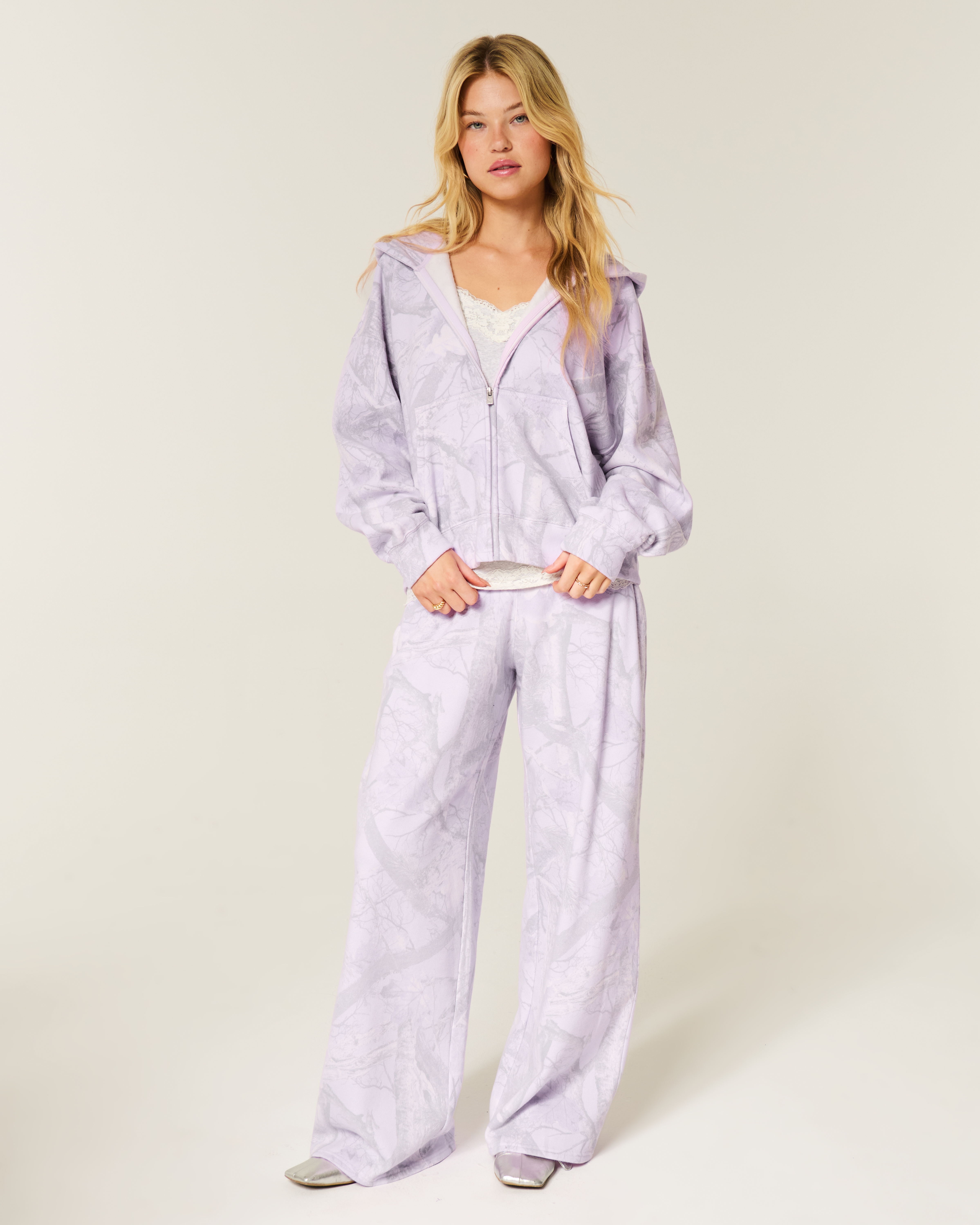 Camo Baggy Sweatpants