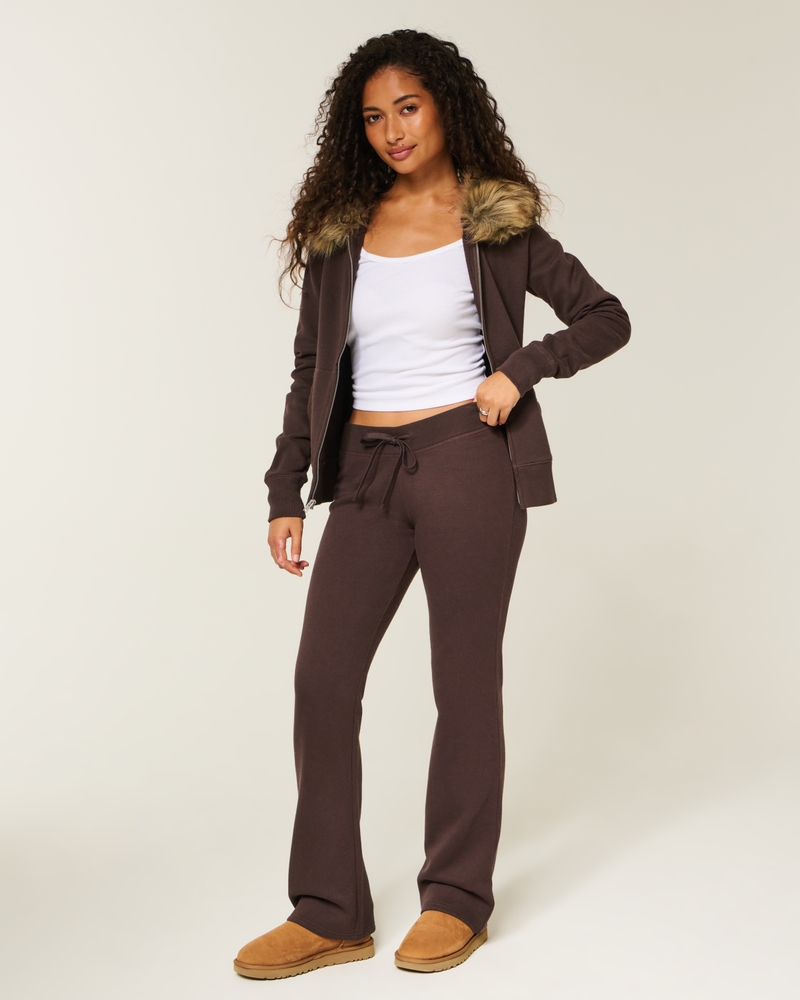 Women's 1997 Graphic Bootcut Sweatpants | Women's Bottoms | HollisterCo.com