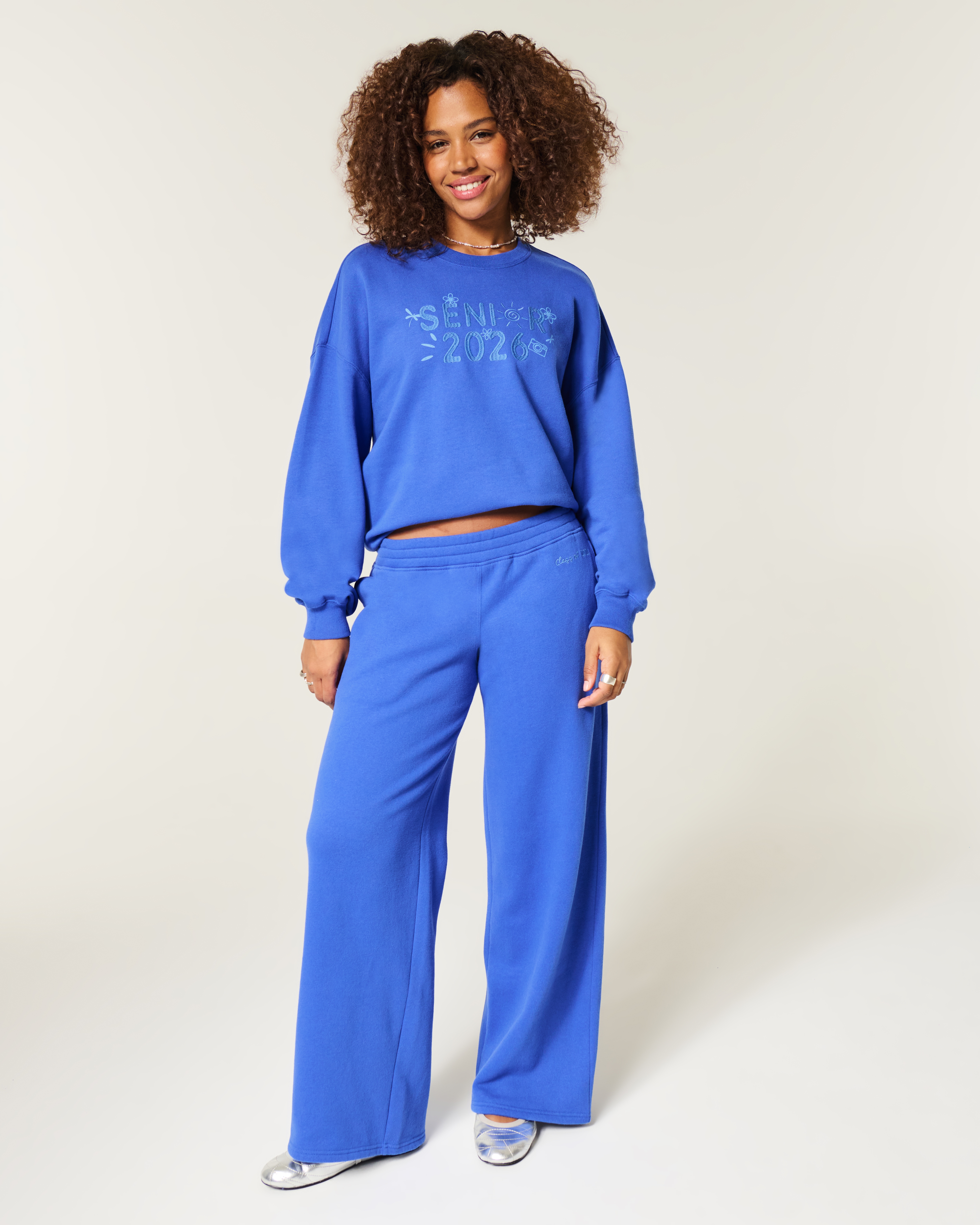 Senior Graphic Baggy Sweatpants