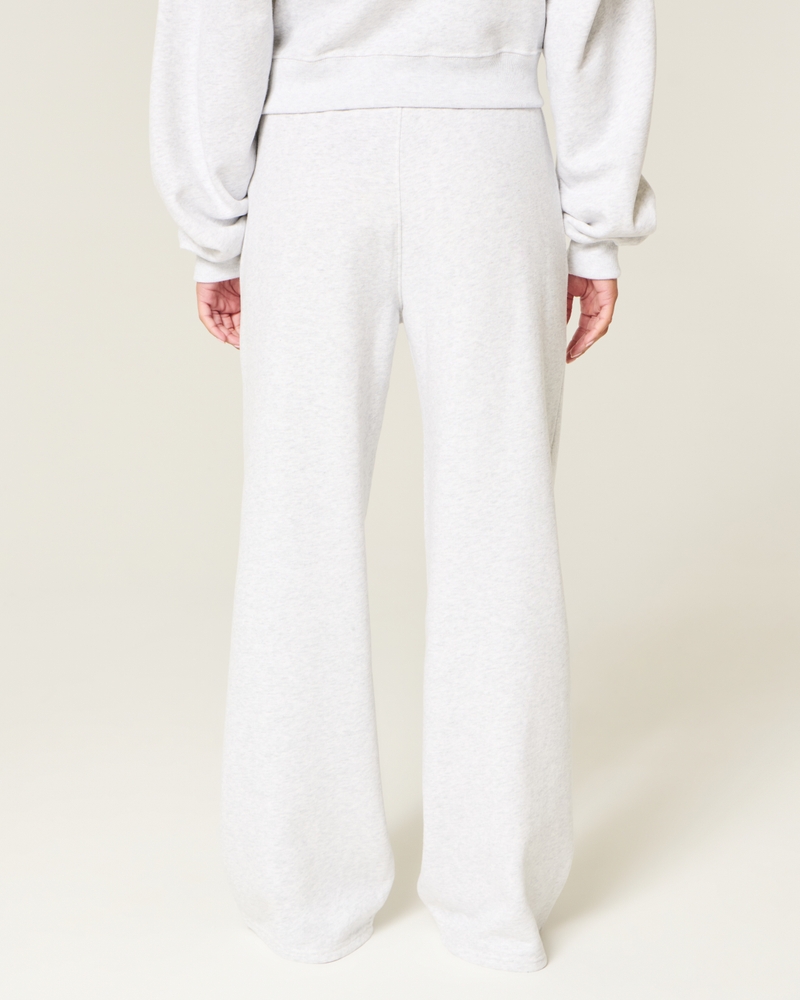 Wide-Leg Logo Sweatpants