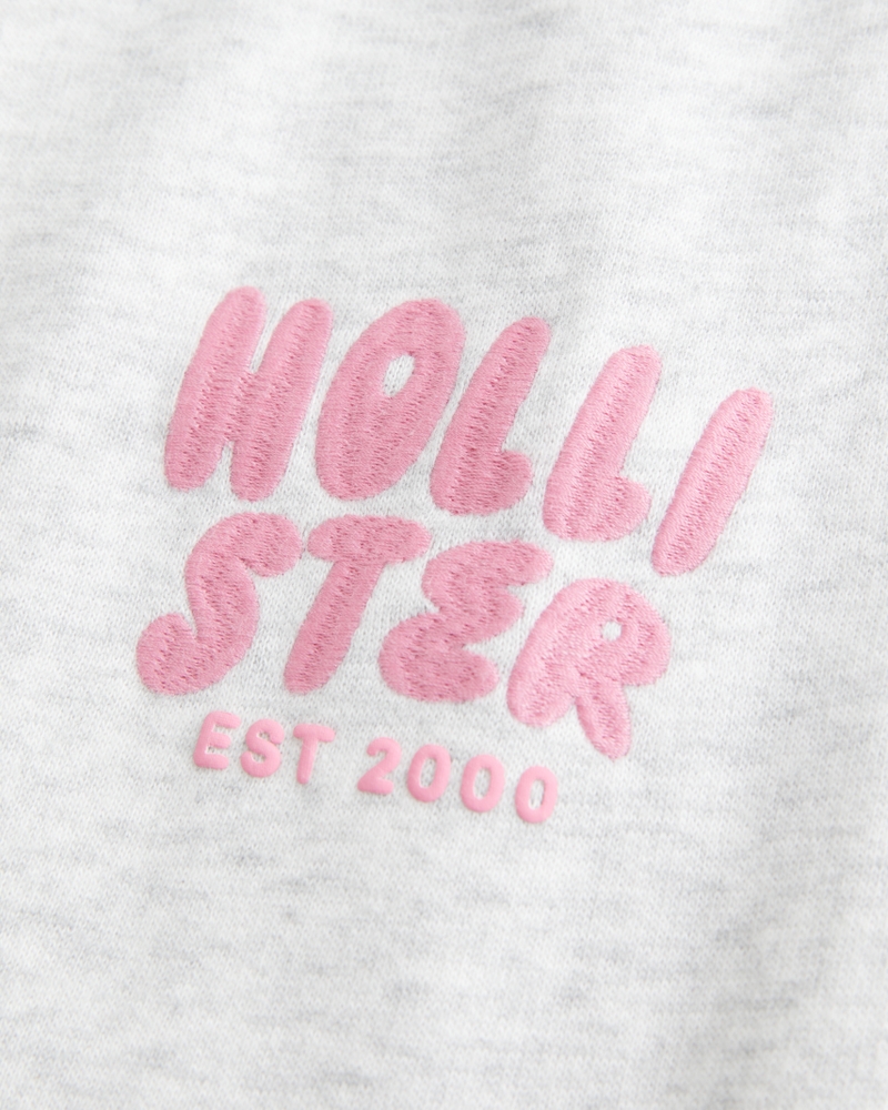 Wide-Leg Logo Sweatpants