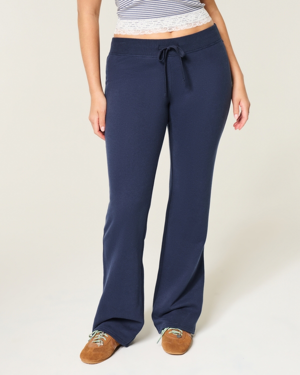 Bootcut Sweatpants, Navy Blue view 2