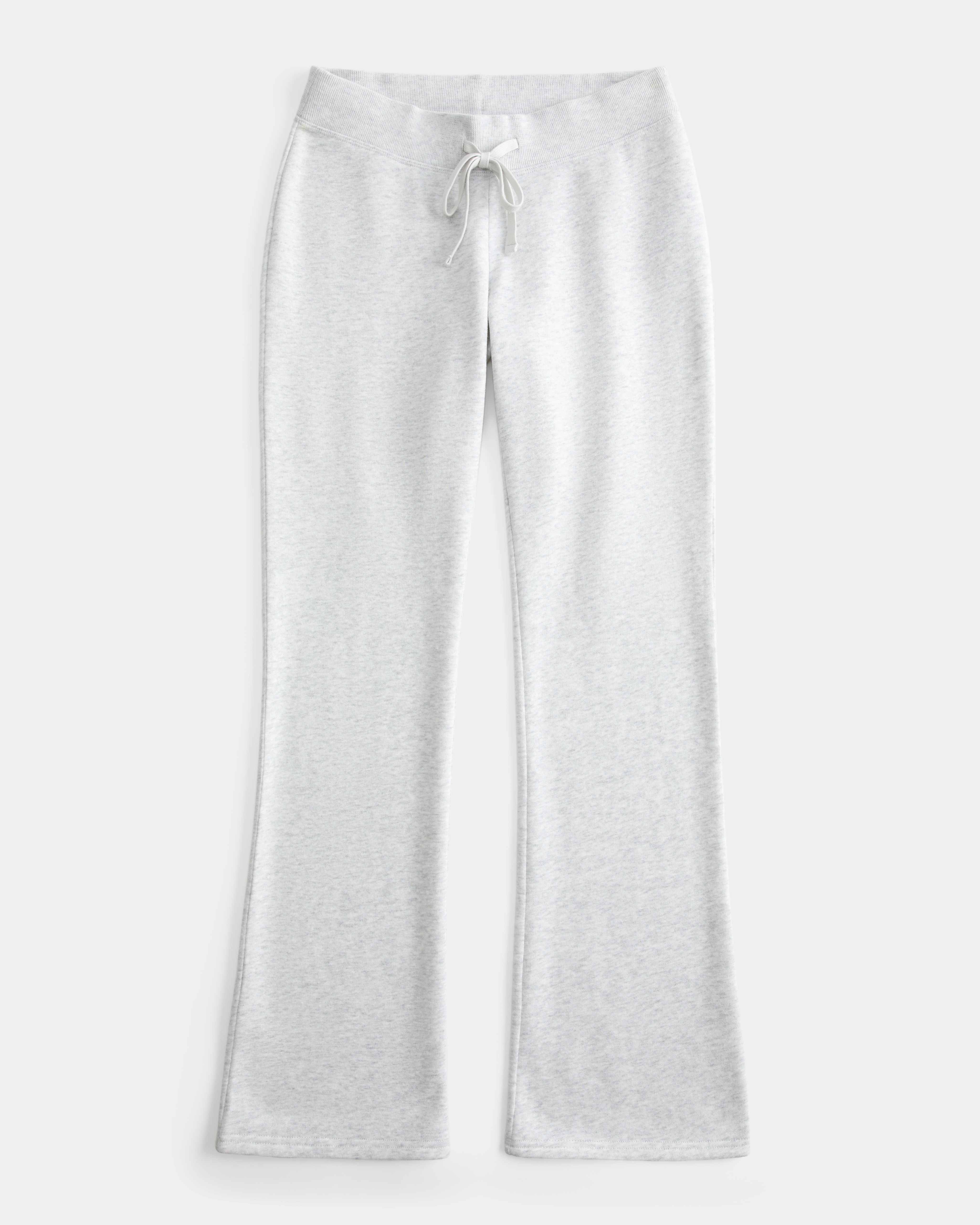 Butterfly Embroidery Bootcut Sweatpants