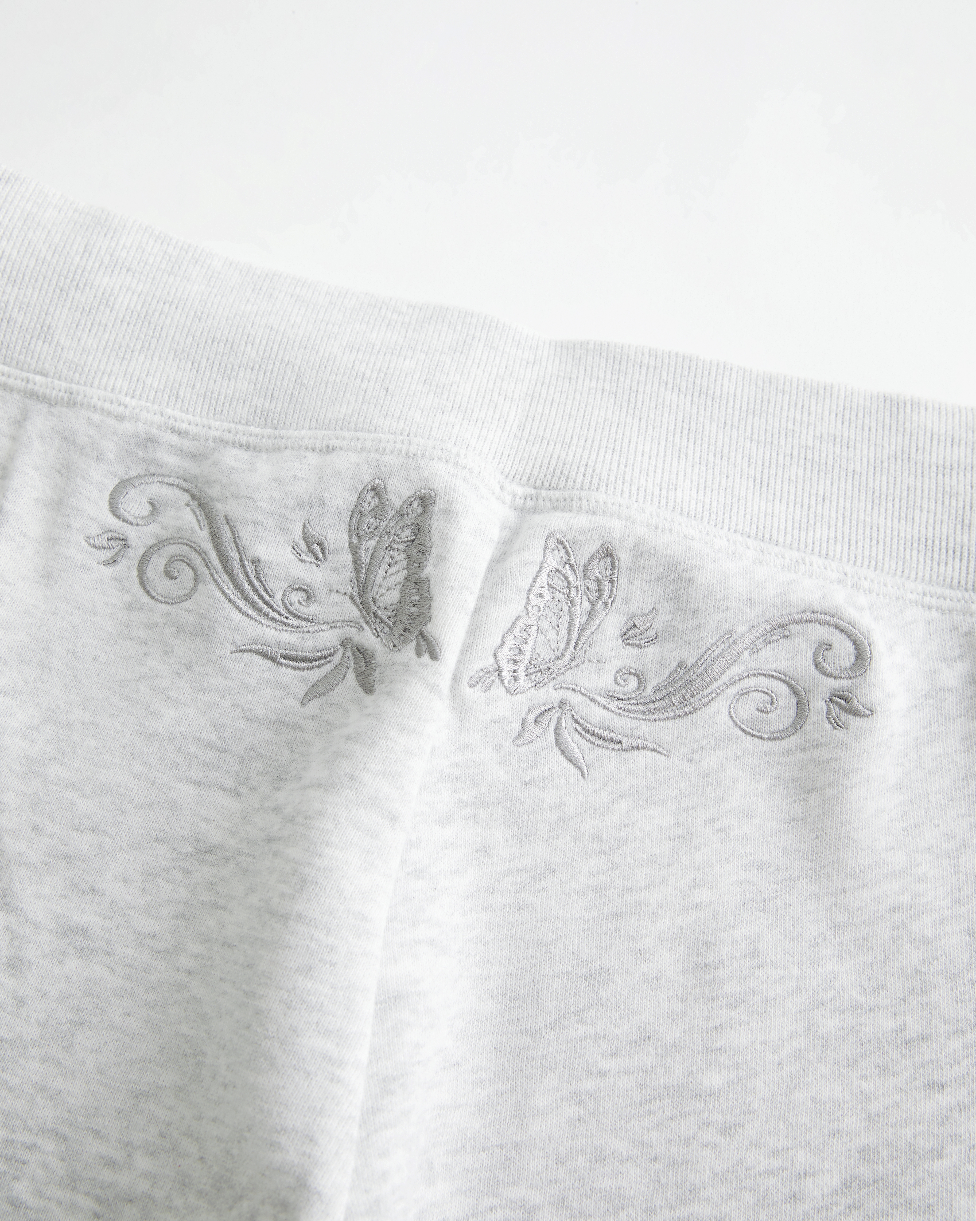 Hollister Feel Good Butterfly Embroidery Bootcut Sweatpants