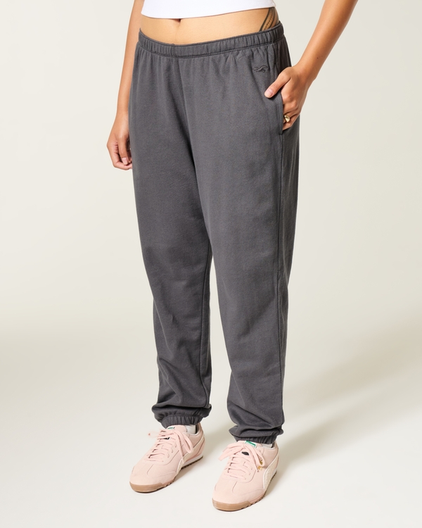 Terry Joggers, Dark Gray view 2