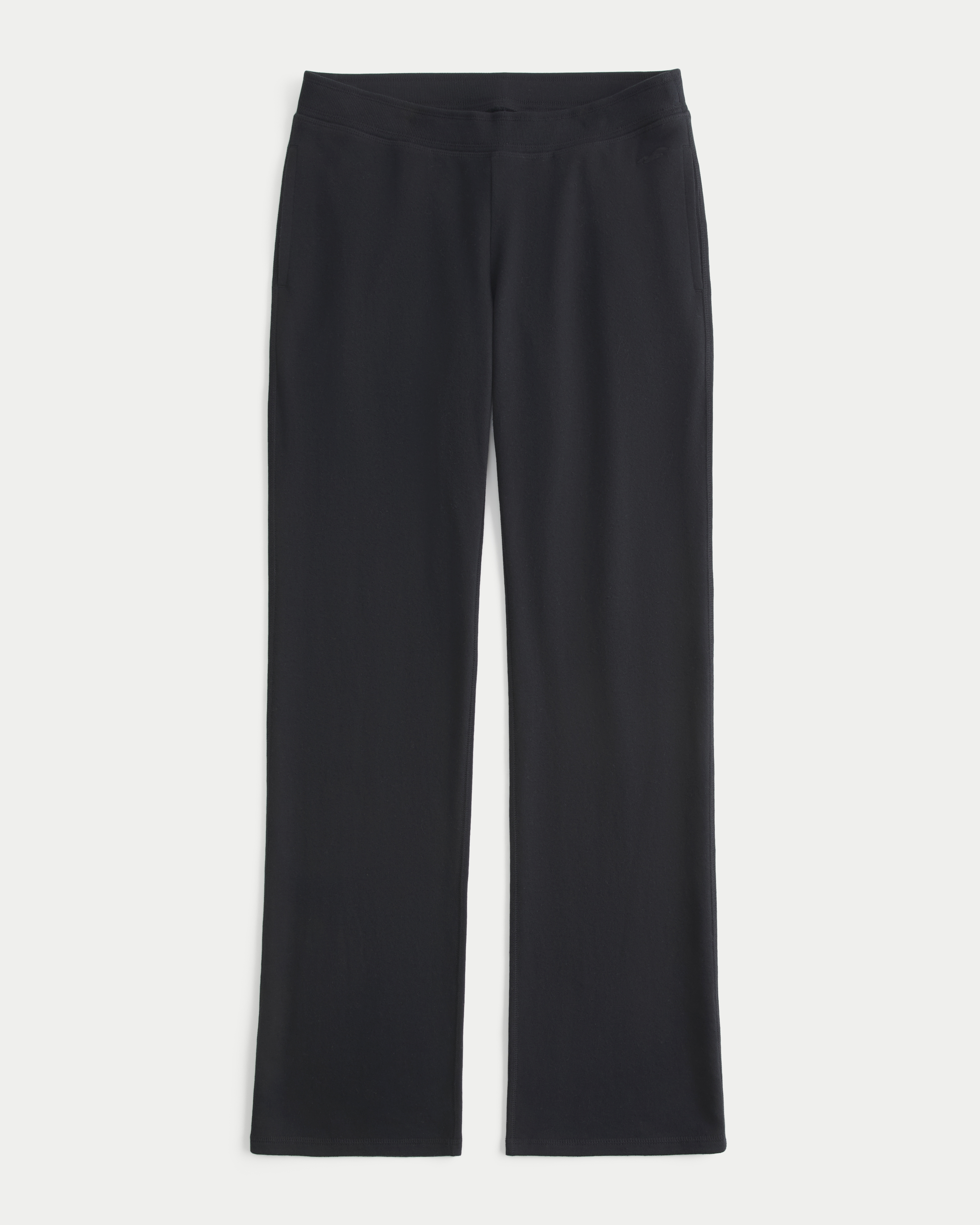Low-Rise Straight Sweatpants