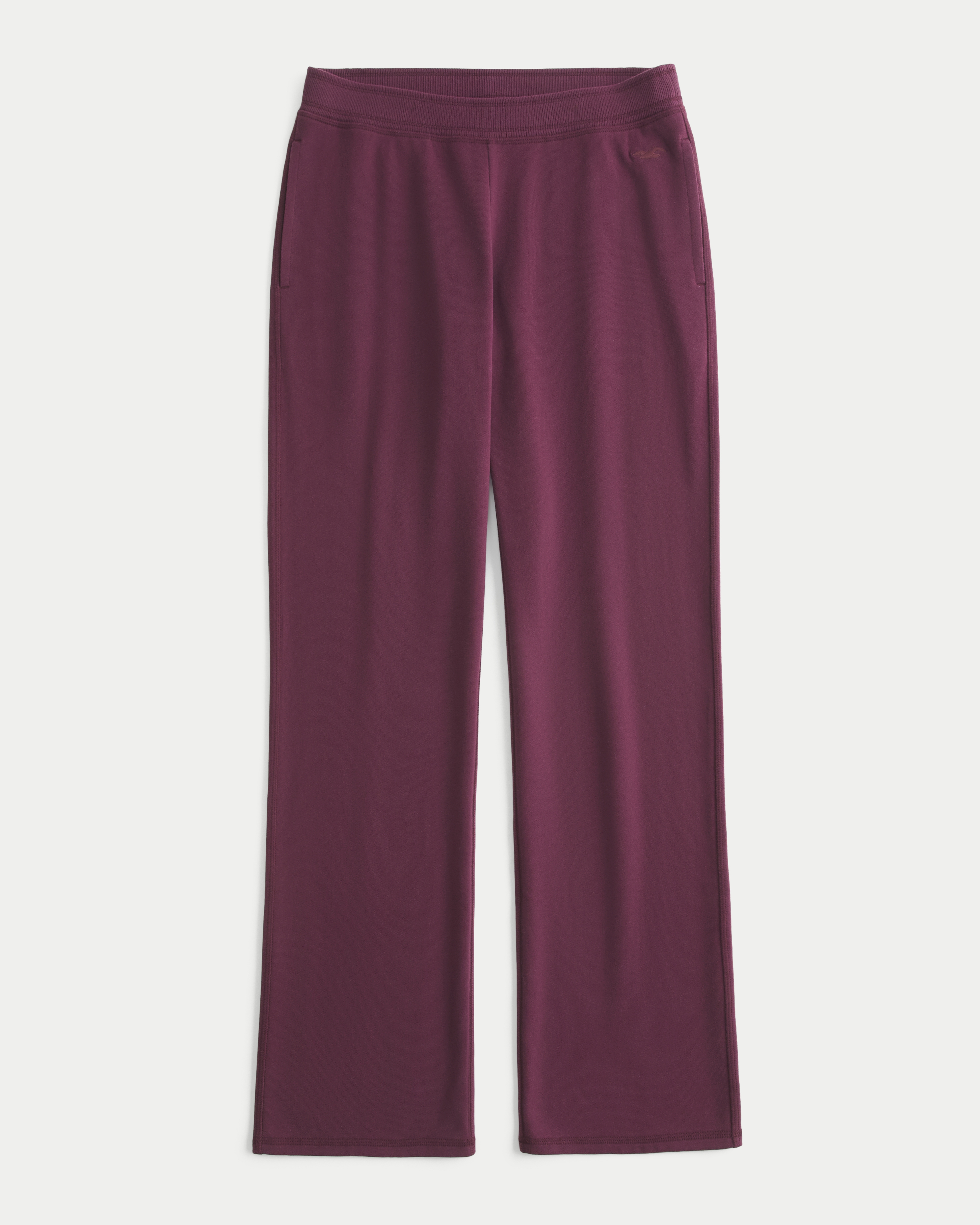Low-Rise Straight Sweatpants