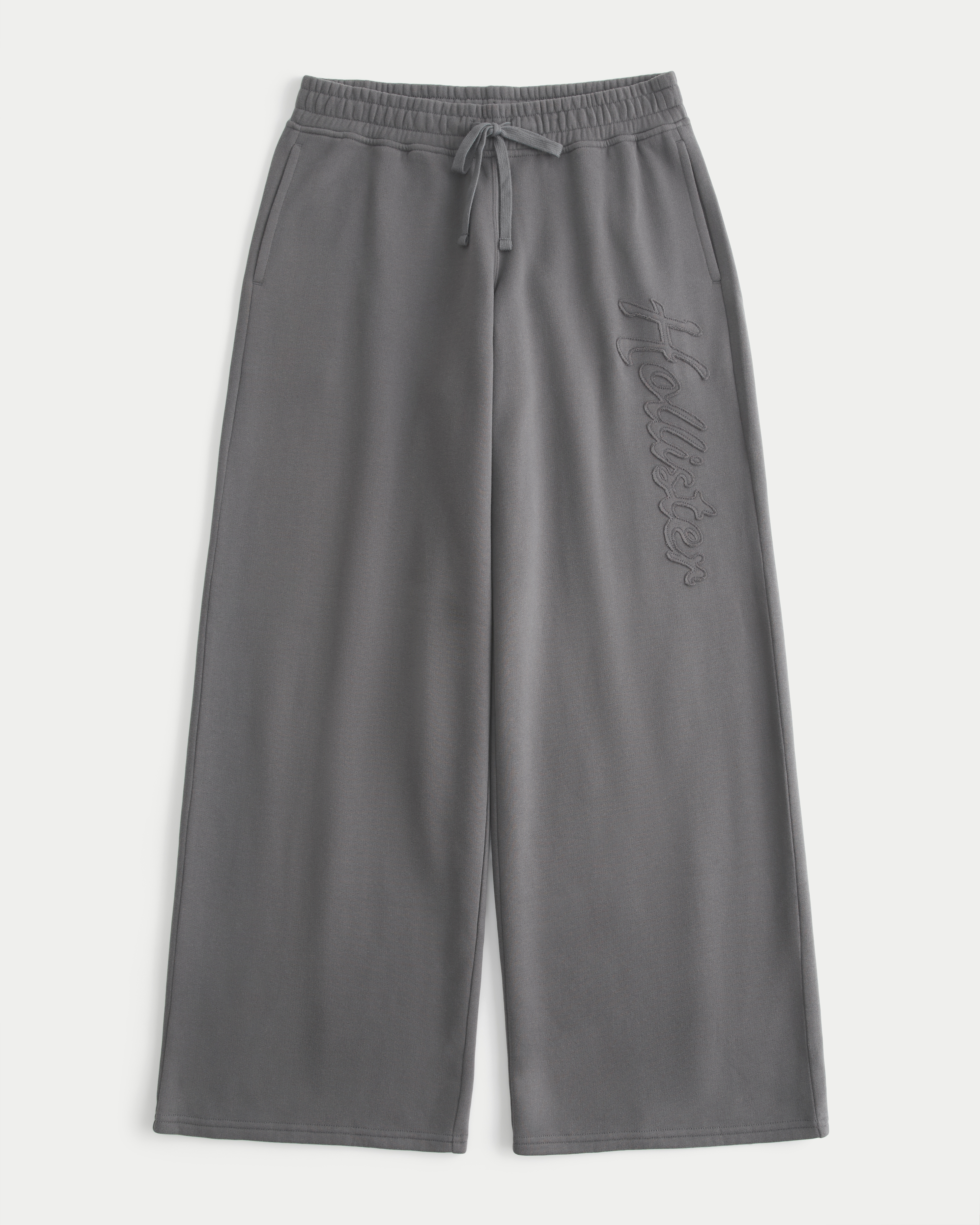 Hollister Feel Good Baggy Logo Graphic Sweatpants